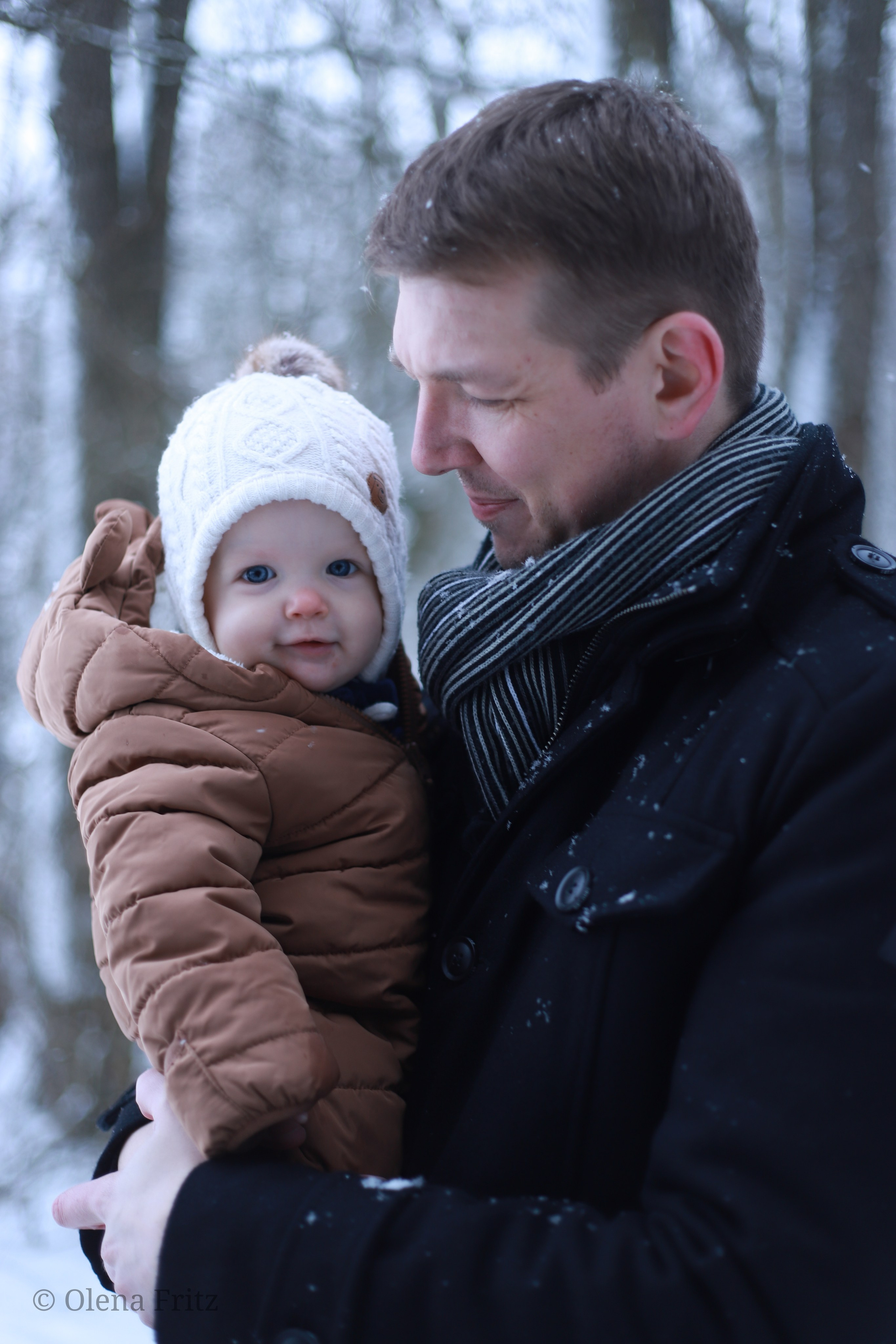 Winterfotografie (im Wald)
