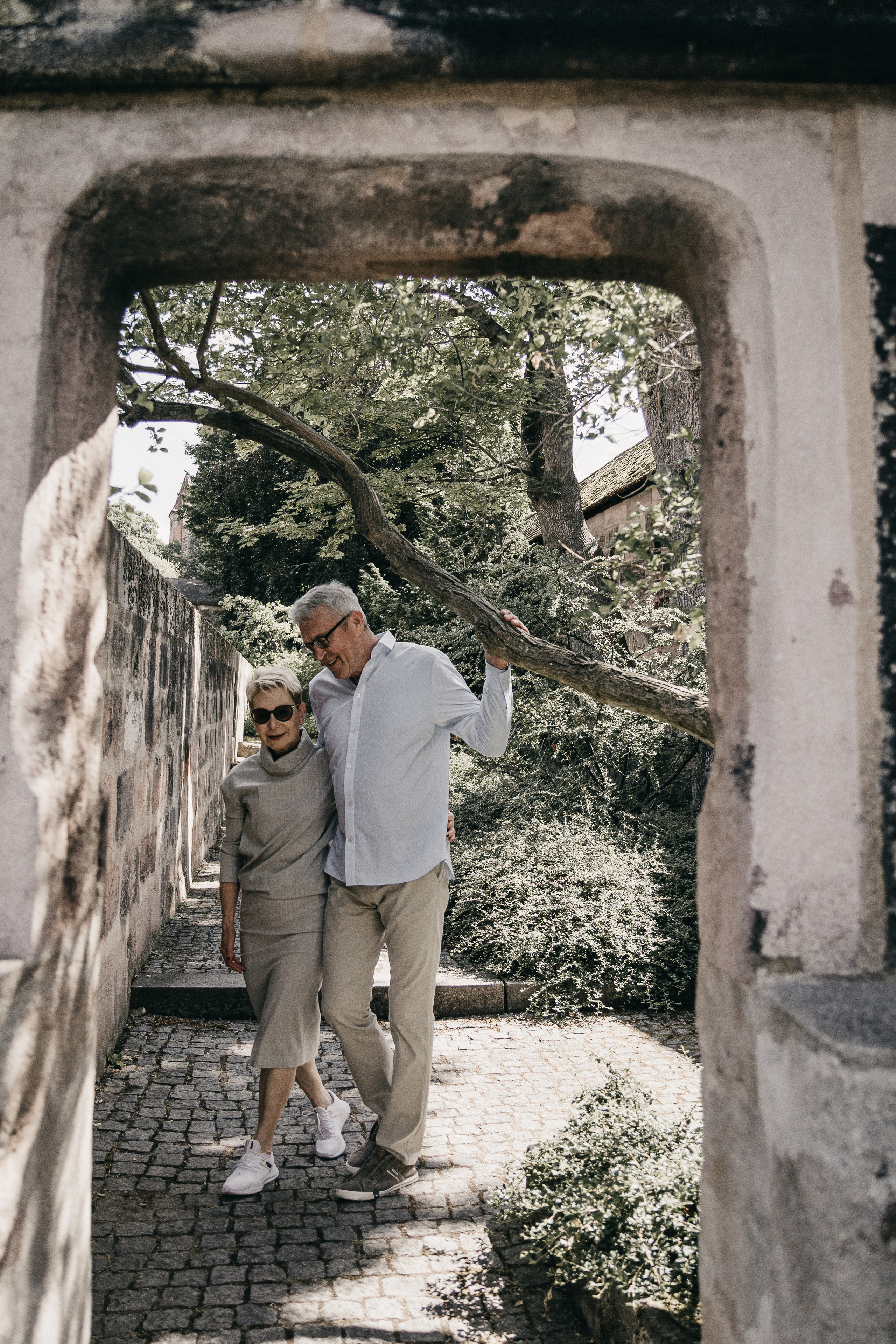 Paarfotografie auf der Kaiserburg