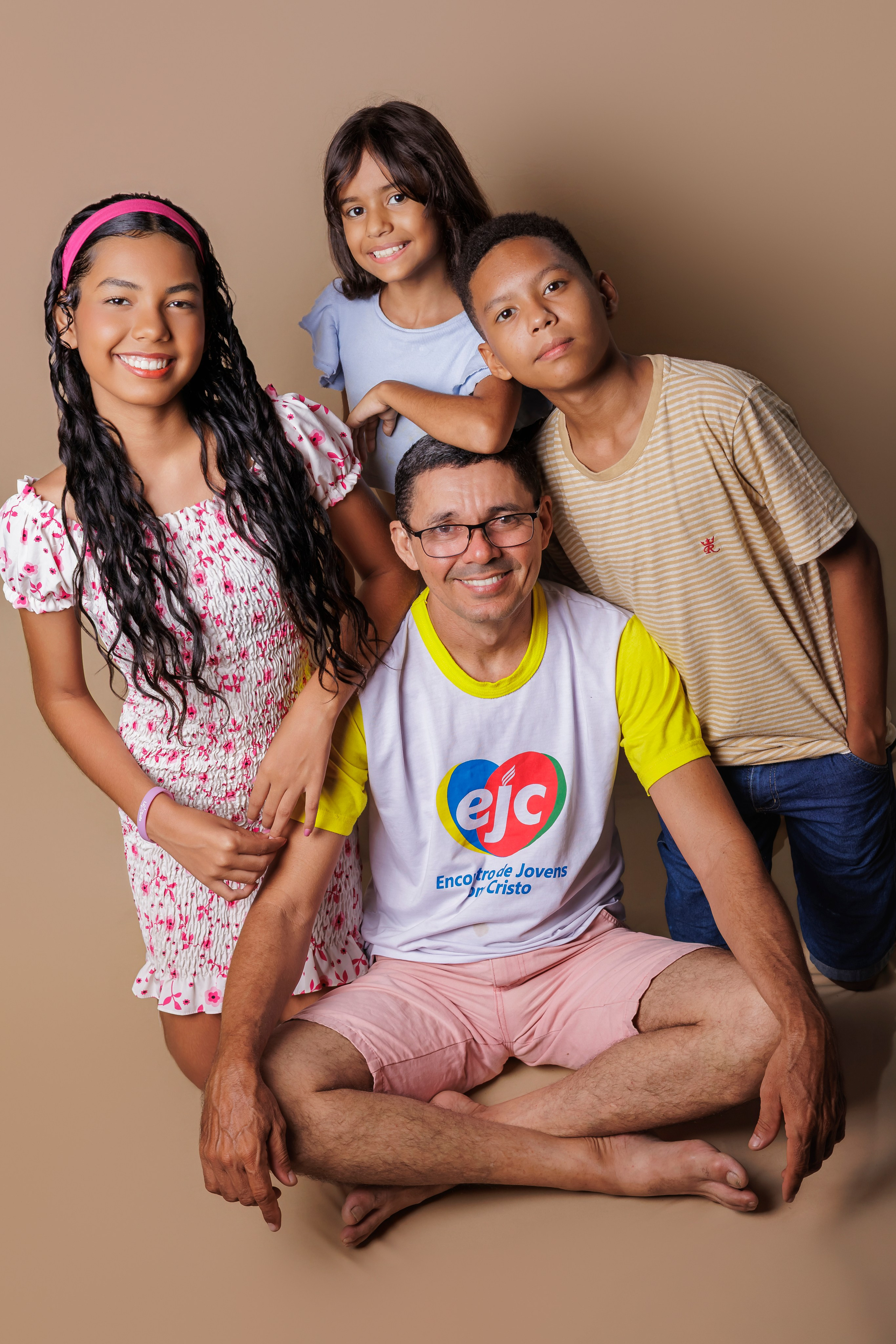 Ensaio de&nbsp;Família&nbsp;— Benedito e&nbsp;filhos