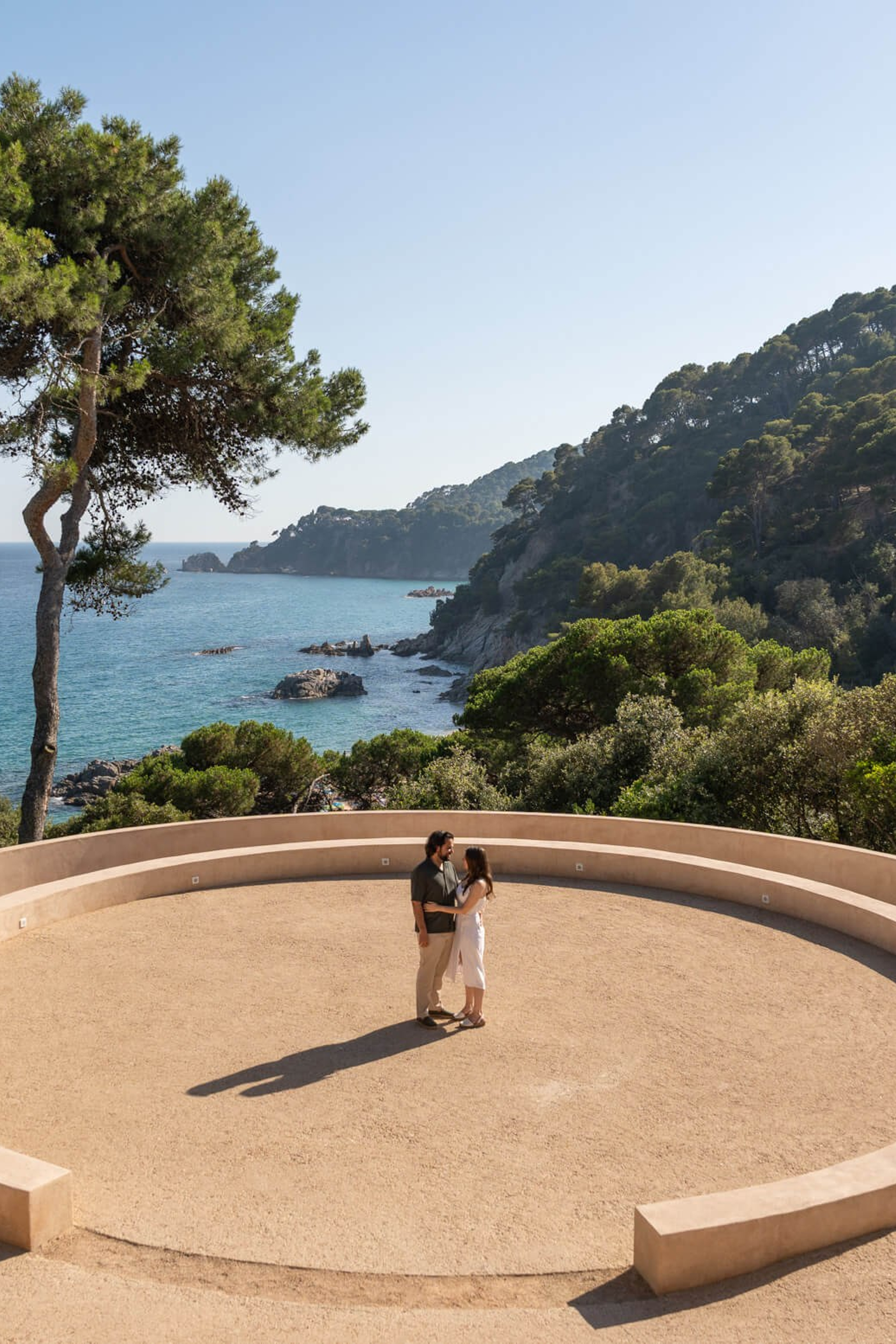 Laura &&nbsp;Marc: una love story presso i&nbsp;giardini di&nbsp;Santa Clotilde a&nbsp;LLoret de&nbsp;Mar, Spagna