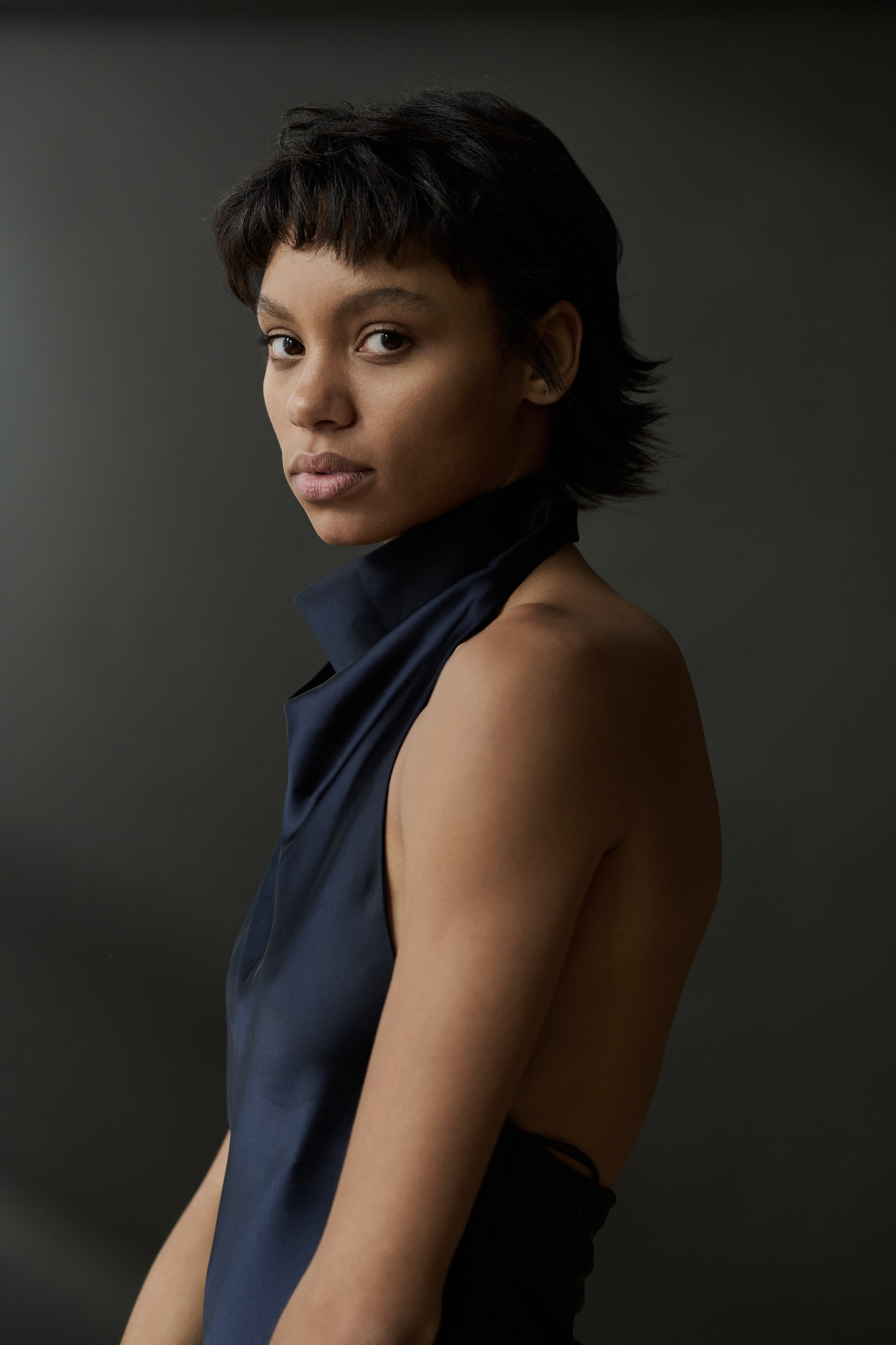 Portrait of an actress