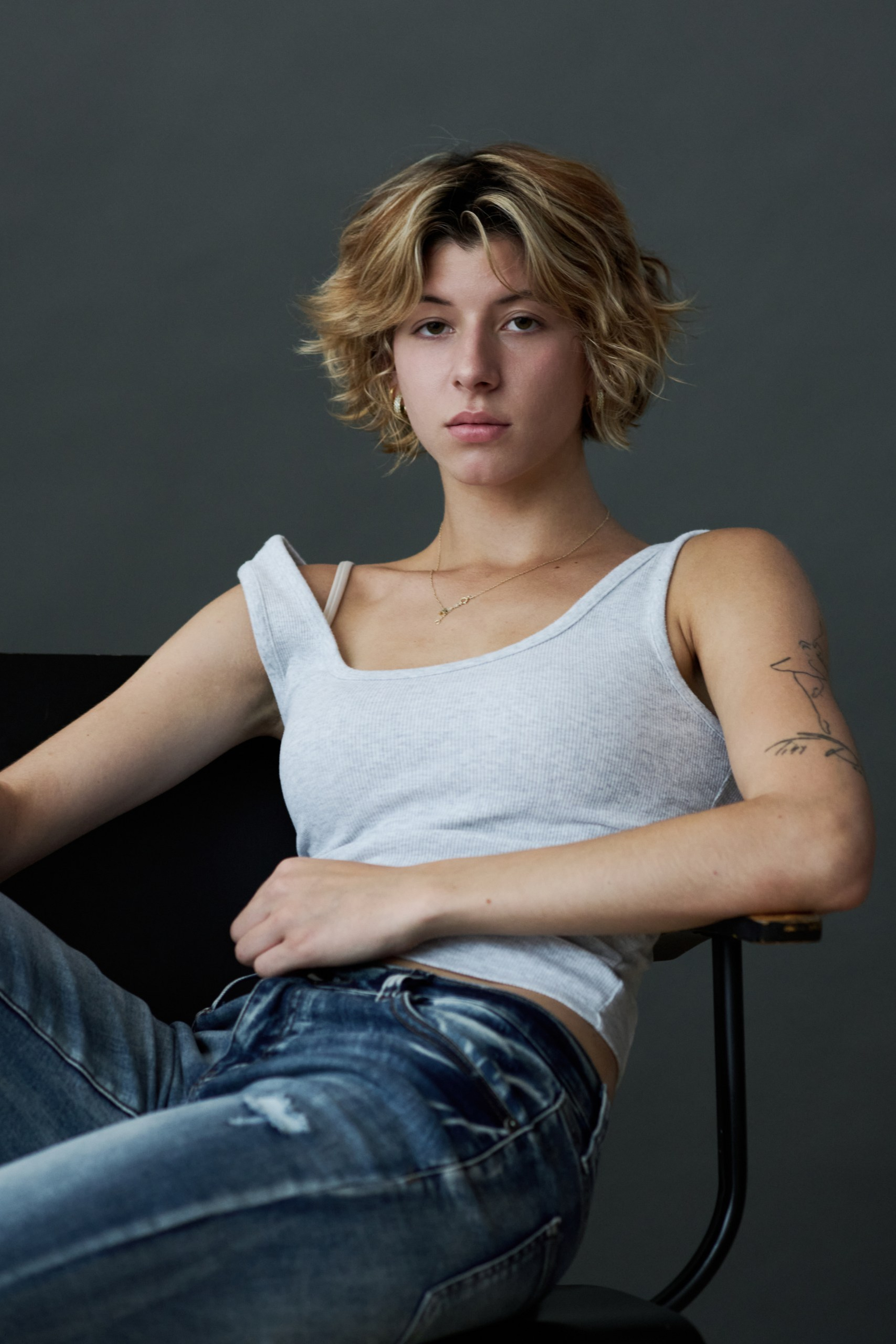 Portrait of a young girl