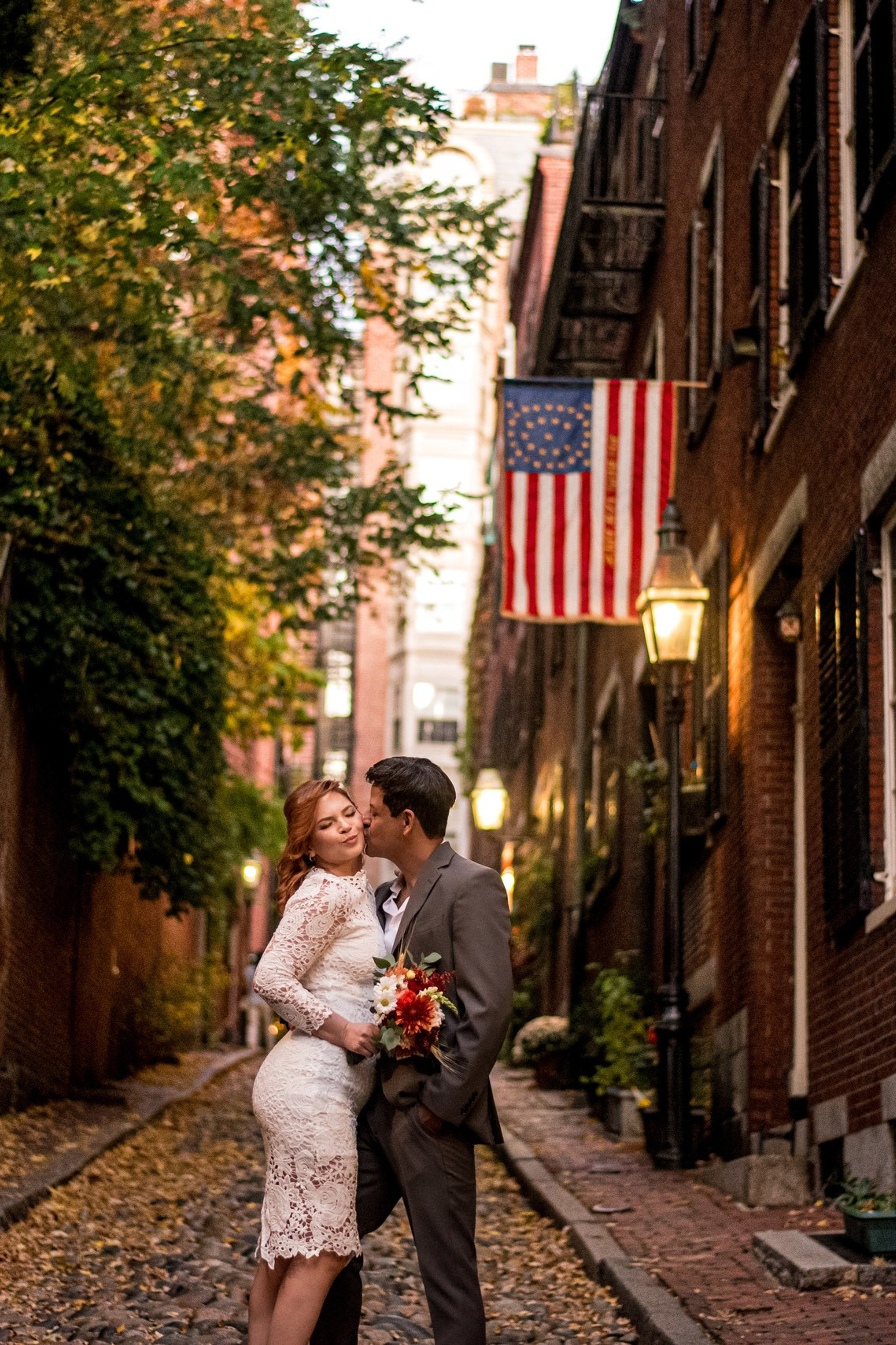 Love Captured: Selma and Fran’s Boston Photoshoot at&nbsp;Public Garden and Acorn Street