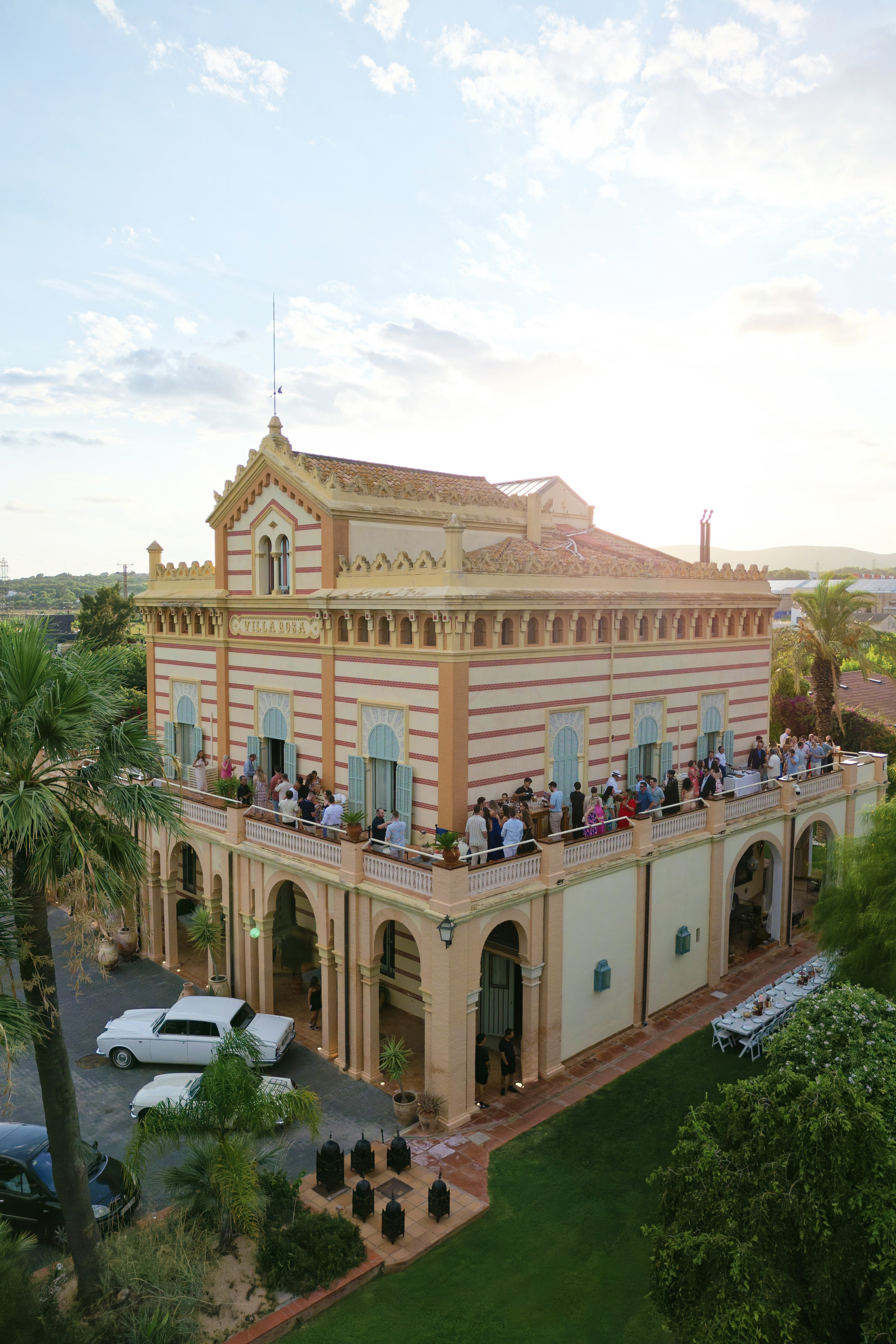 Welcome dinner of&nbsp;Gracie & Joe at&nbsp;Gran Villa Rosa
