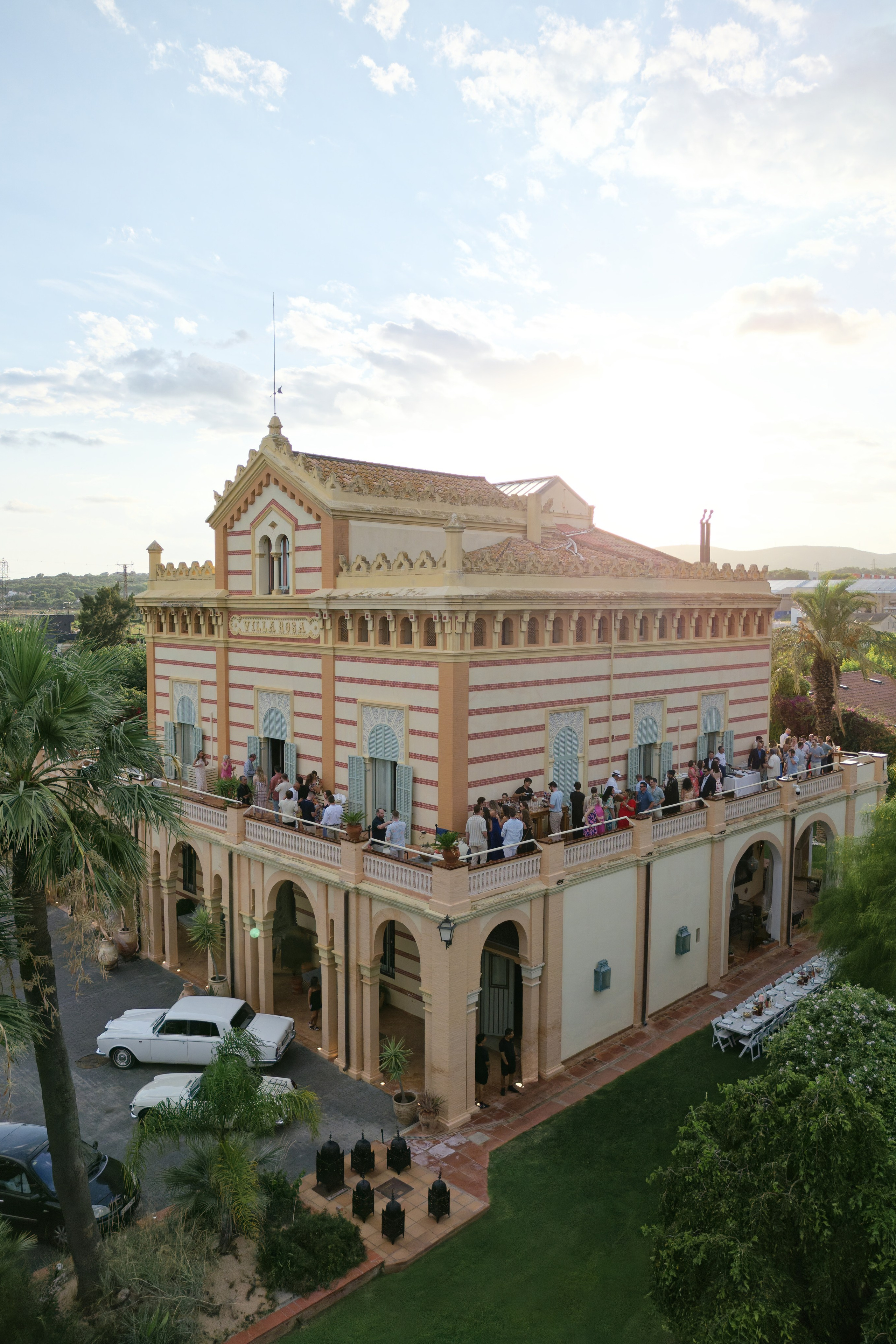 Welcome dinner of&nbsp;Gracie & Joe at&nbsp;Gran Villa Rosa