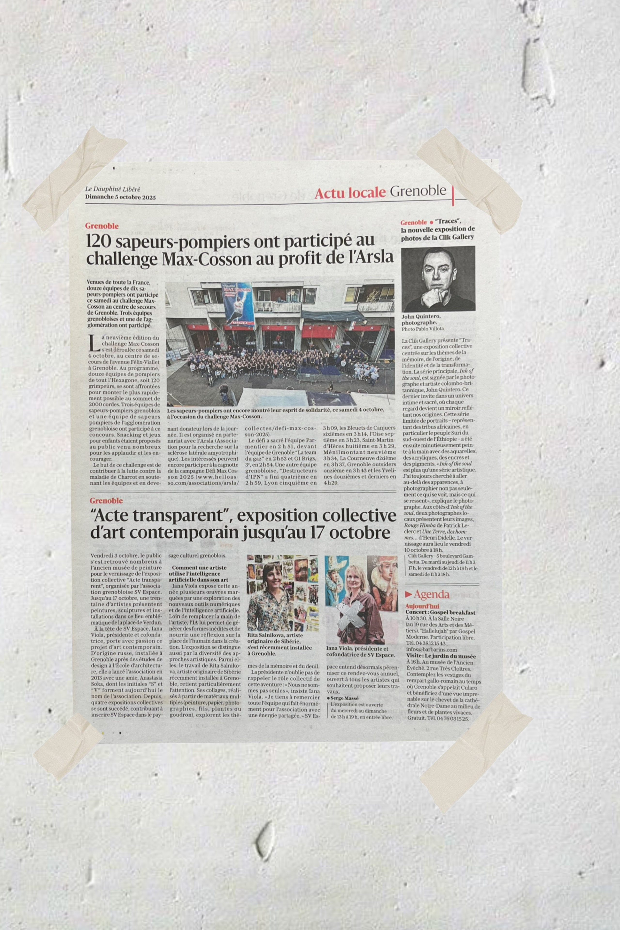 News. Rita Salnikova — Collage Artist and Visual Creator in Grenoble France