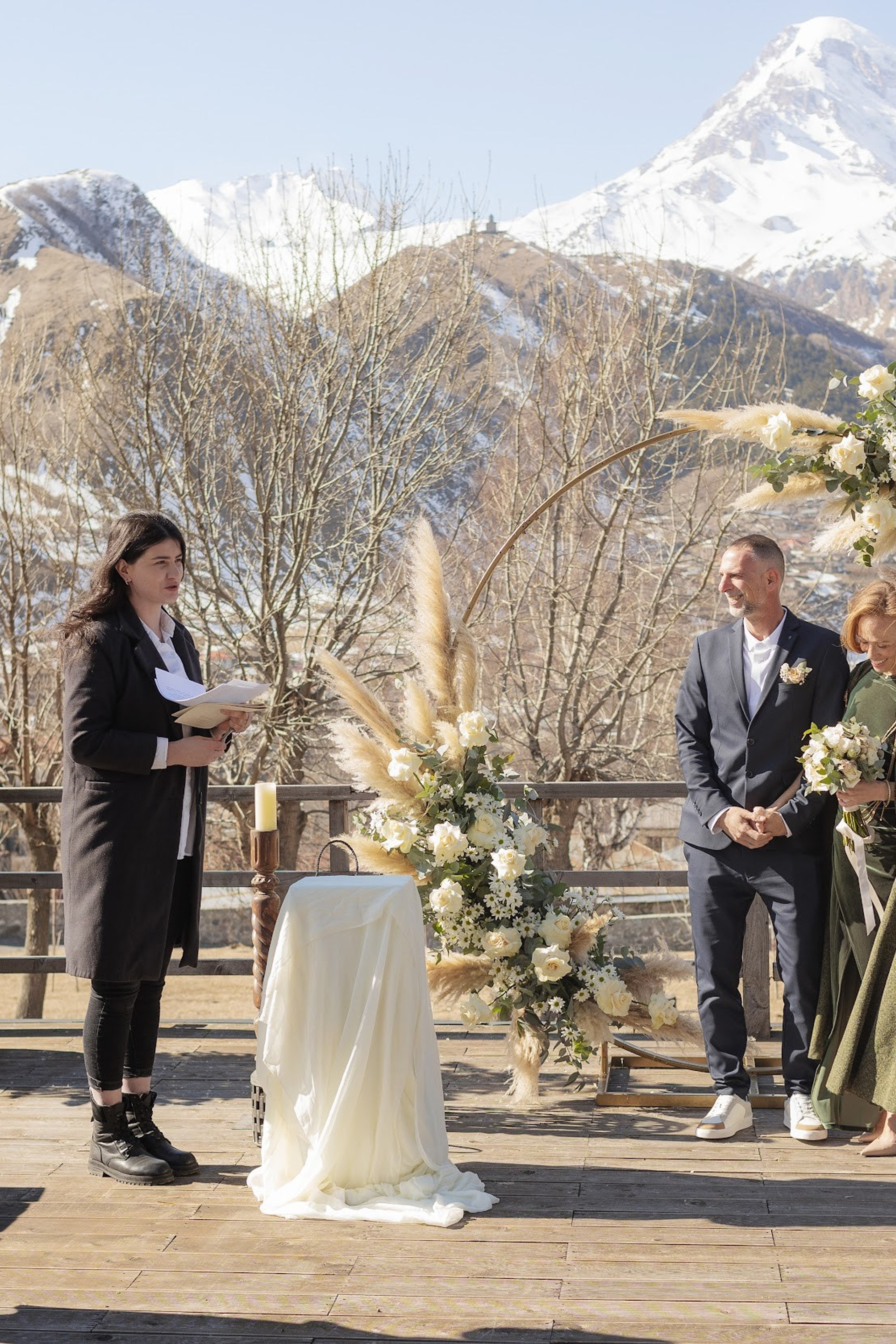 Wedding in Mountains Rami & Melanie May 16, 2024. Арт Ивент Студио — Самое рейтинговое свадебное агентство в Грузии