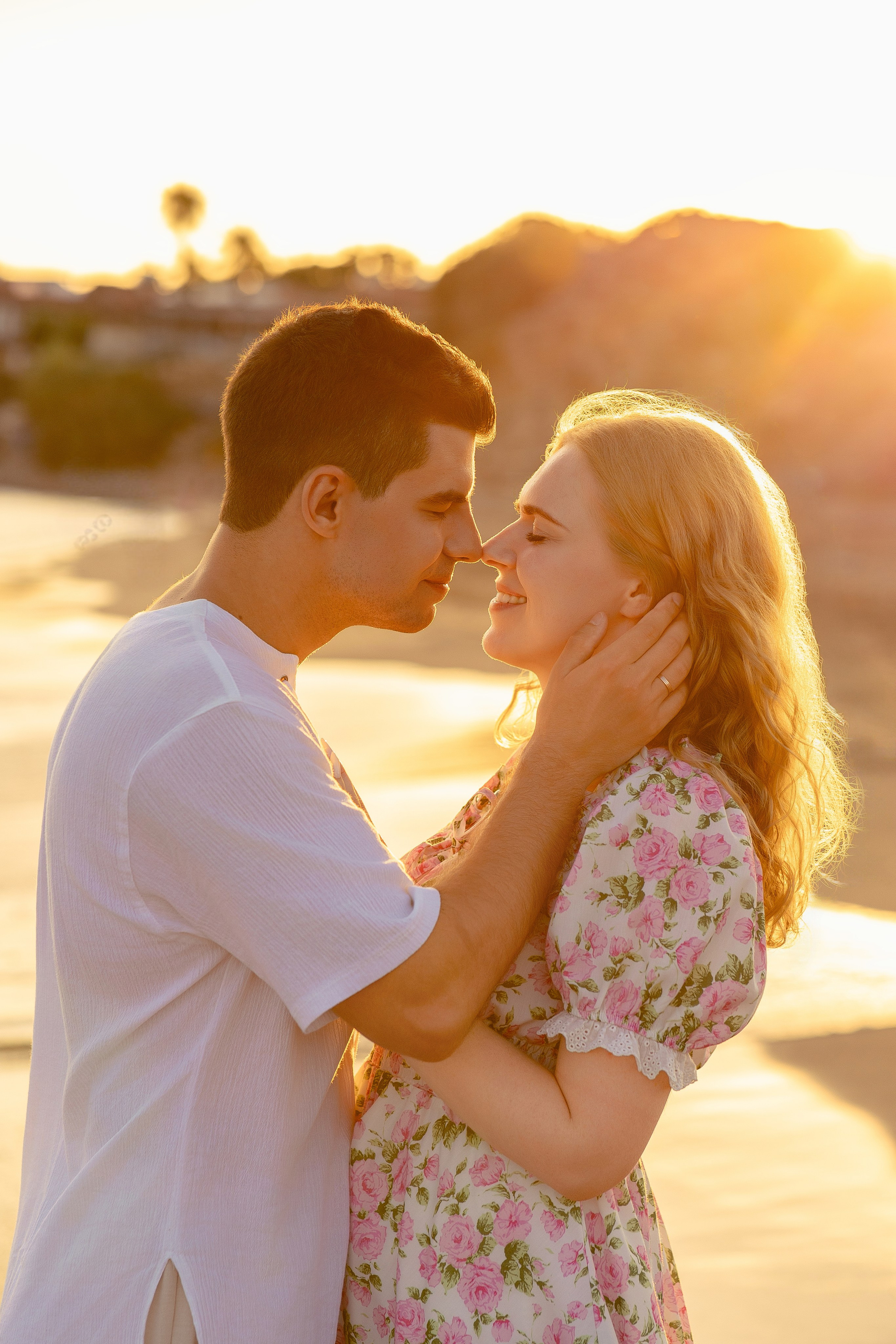 Закат. Love Story в&nbsp;старом Сиде и&nbsp;на&nbsp;берегу моря.
