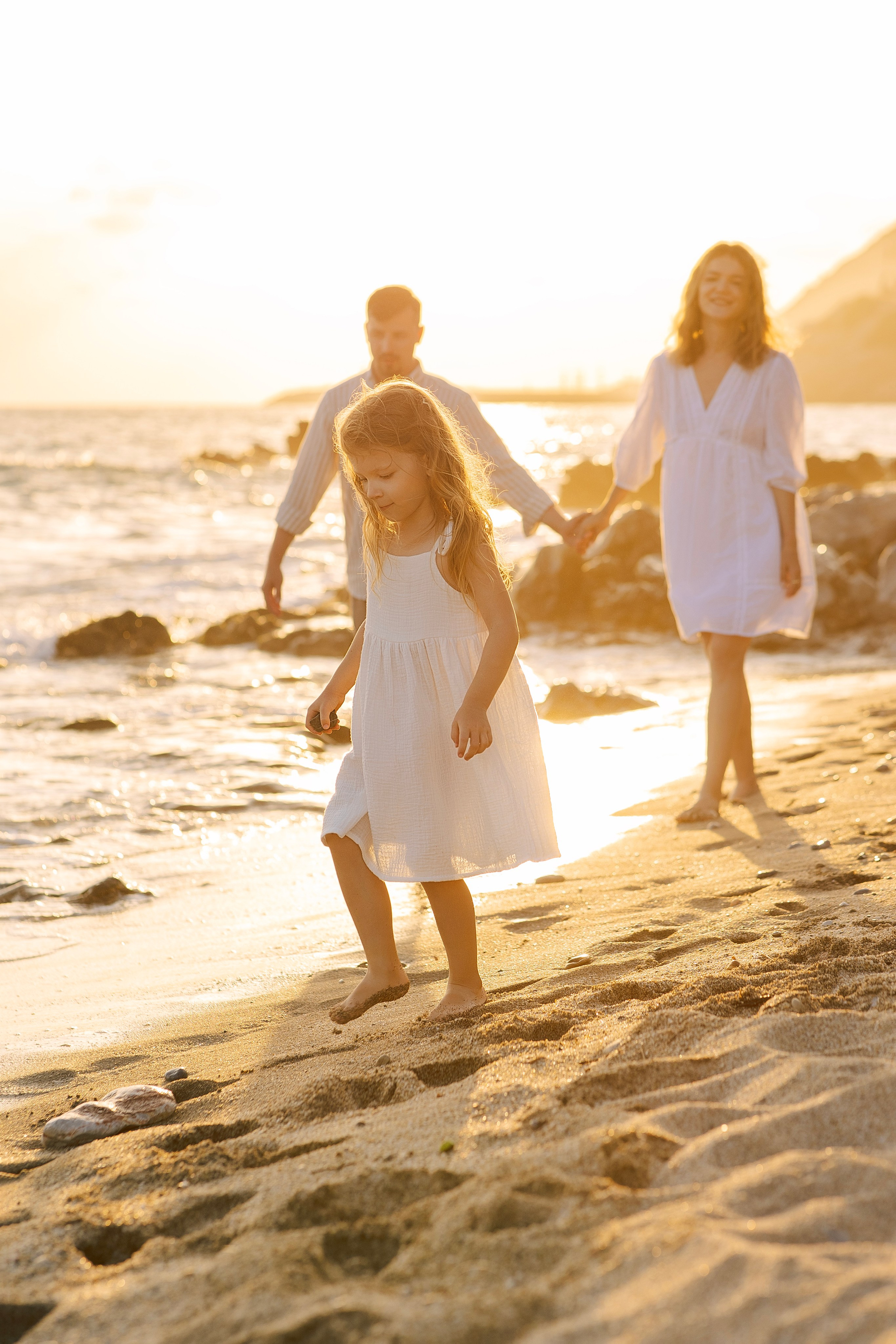 Свет и&nbsp;чувства на&nbsp;закате Семейная фотосессия на&nbsp;пляже Клеопатры