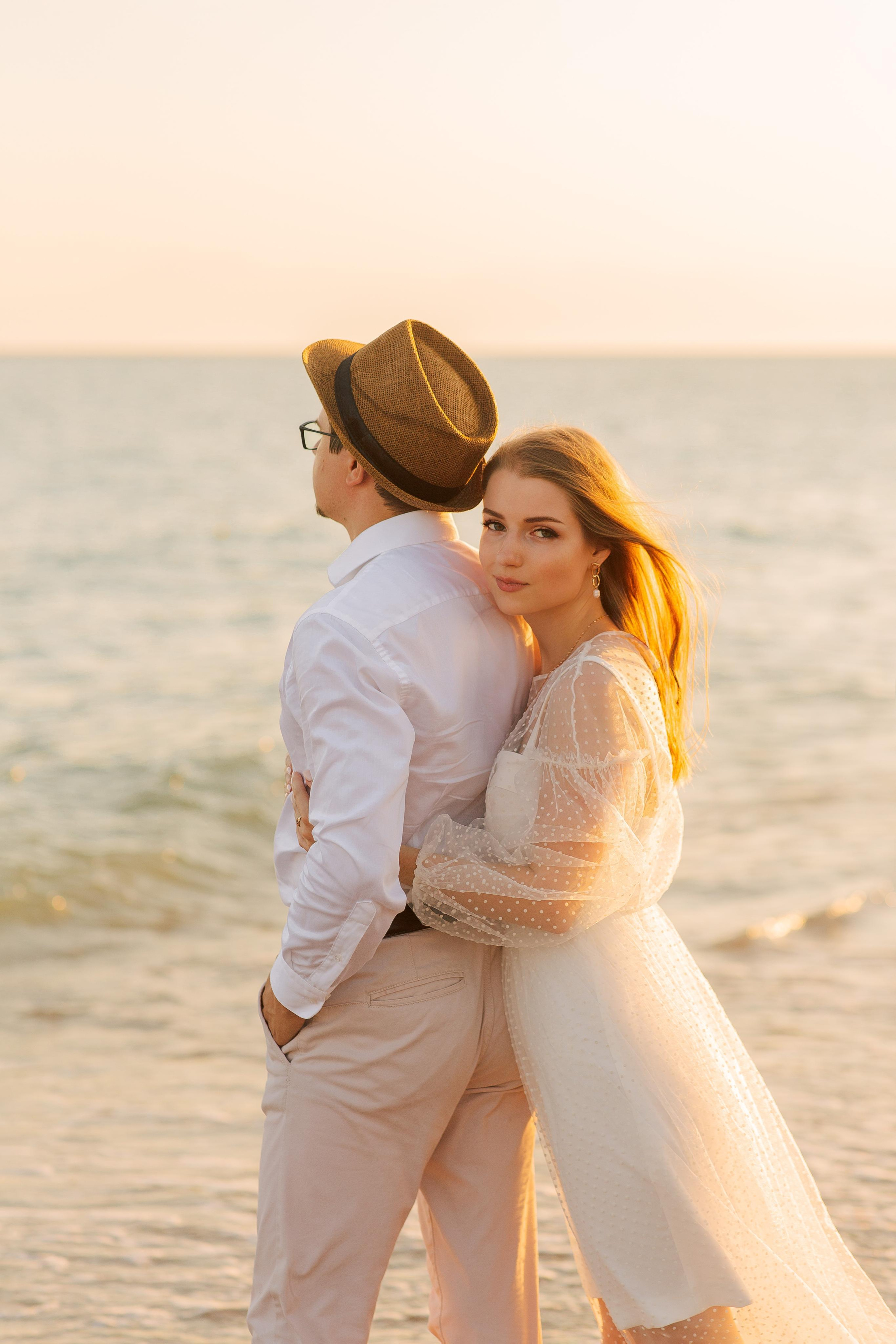 Wedding photo shoot on the beach in Belek