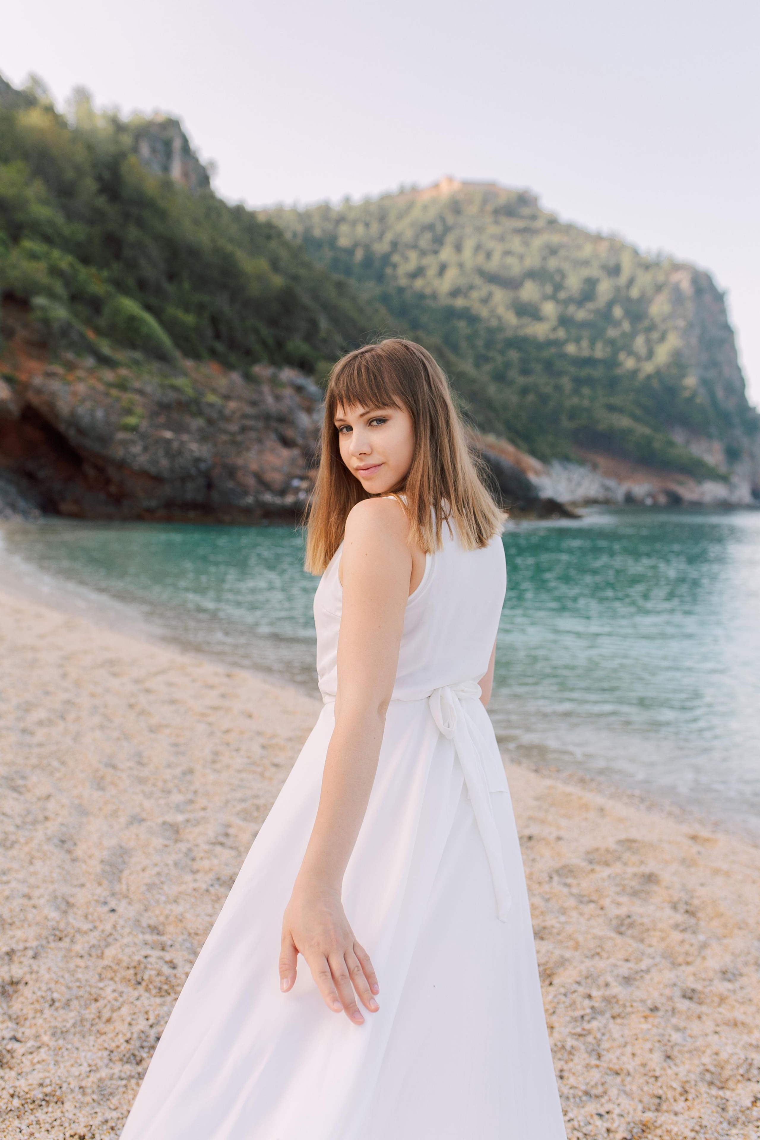 Morning. On Cleopatra Beach