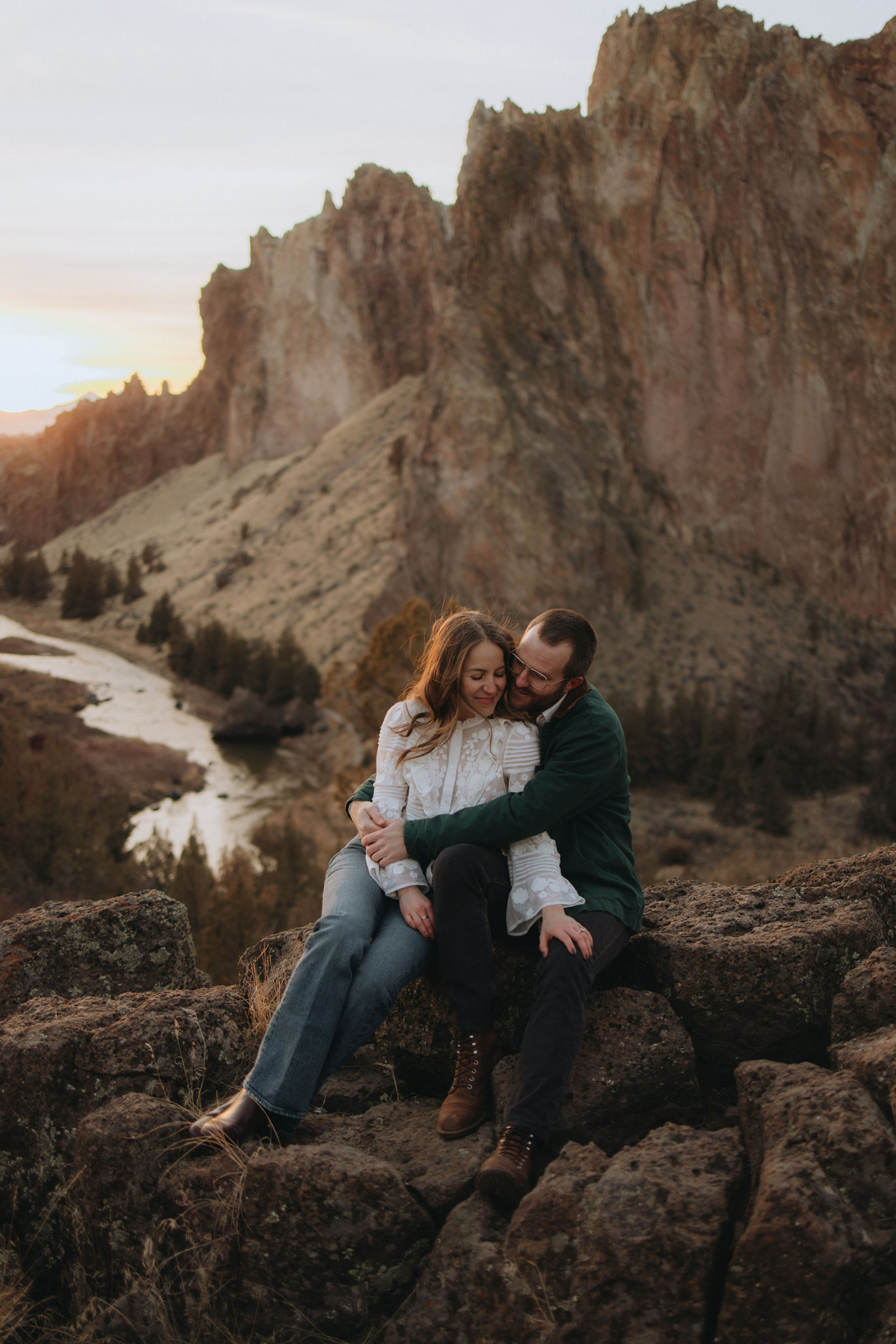 Engagement Shelby & Riley | Smith Rock, Oregon