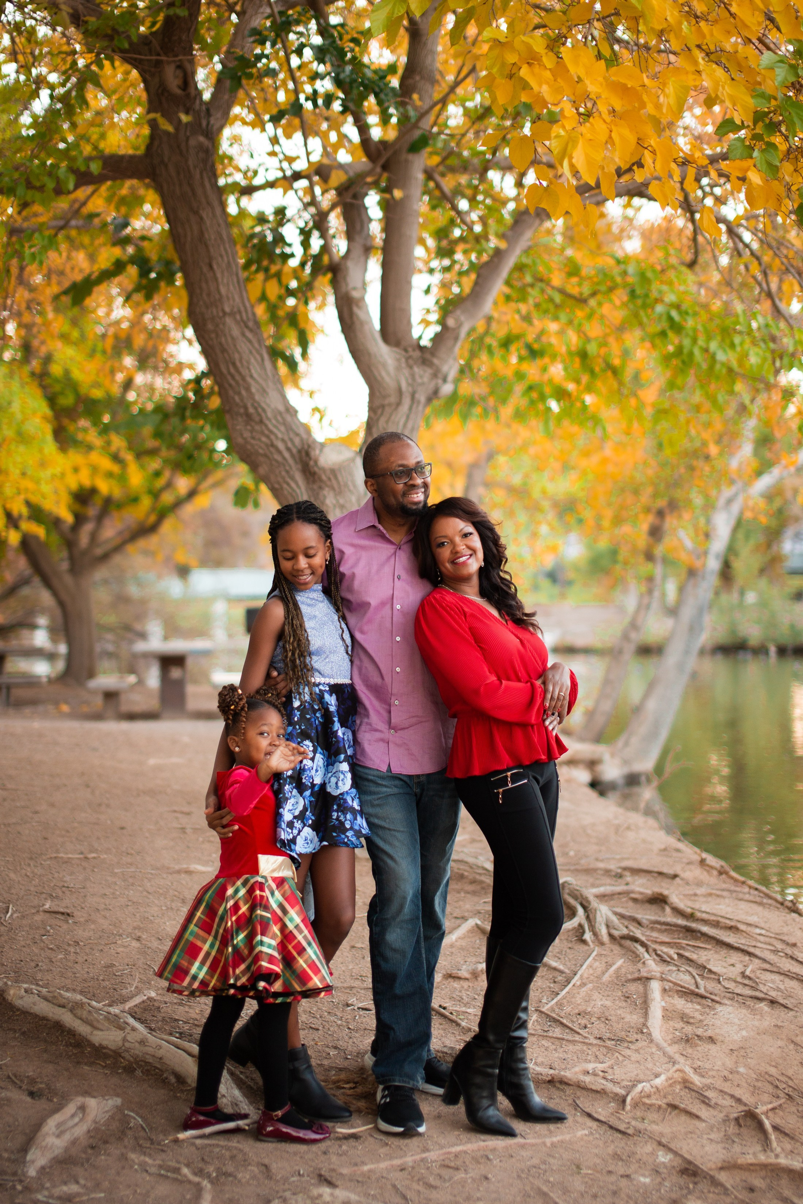 Iboro and his family