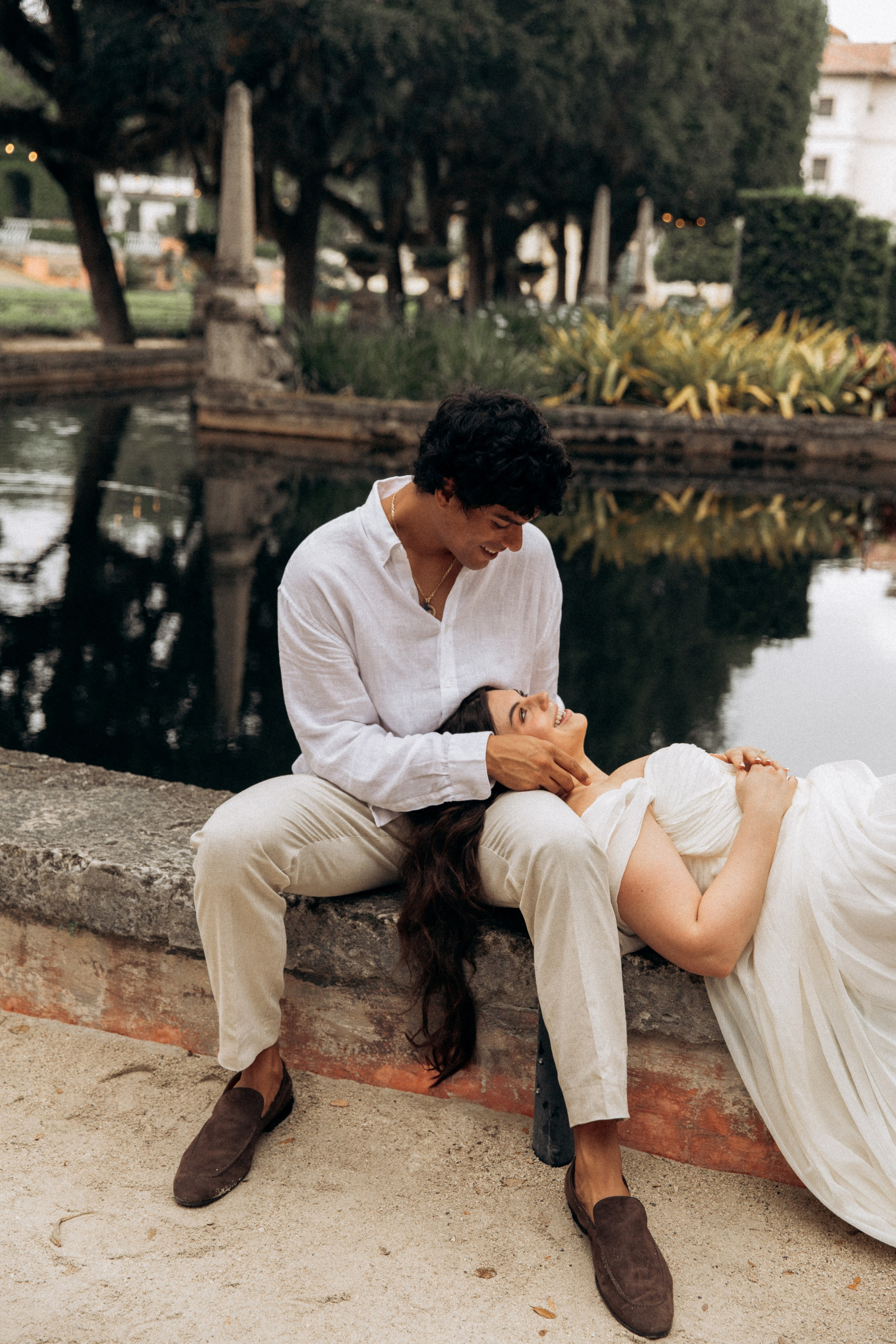 Lindsay & Kirk | Elopement at Vizcaya Museum & Gardens