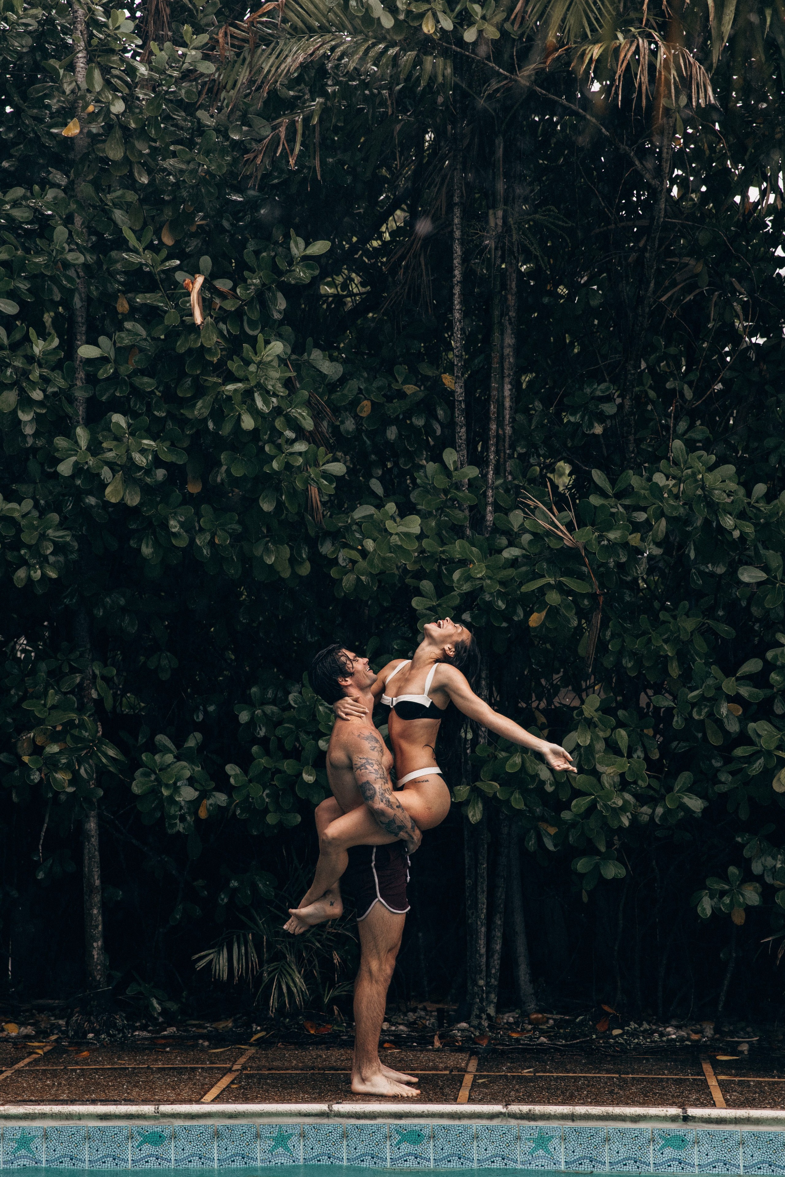 Editorial Retro Couples Shoot in Miami, FL