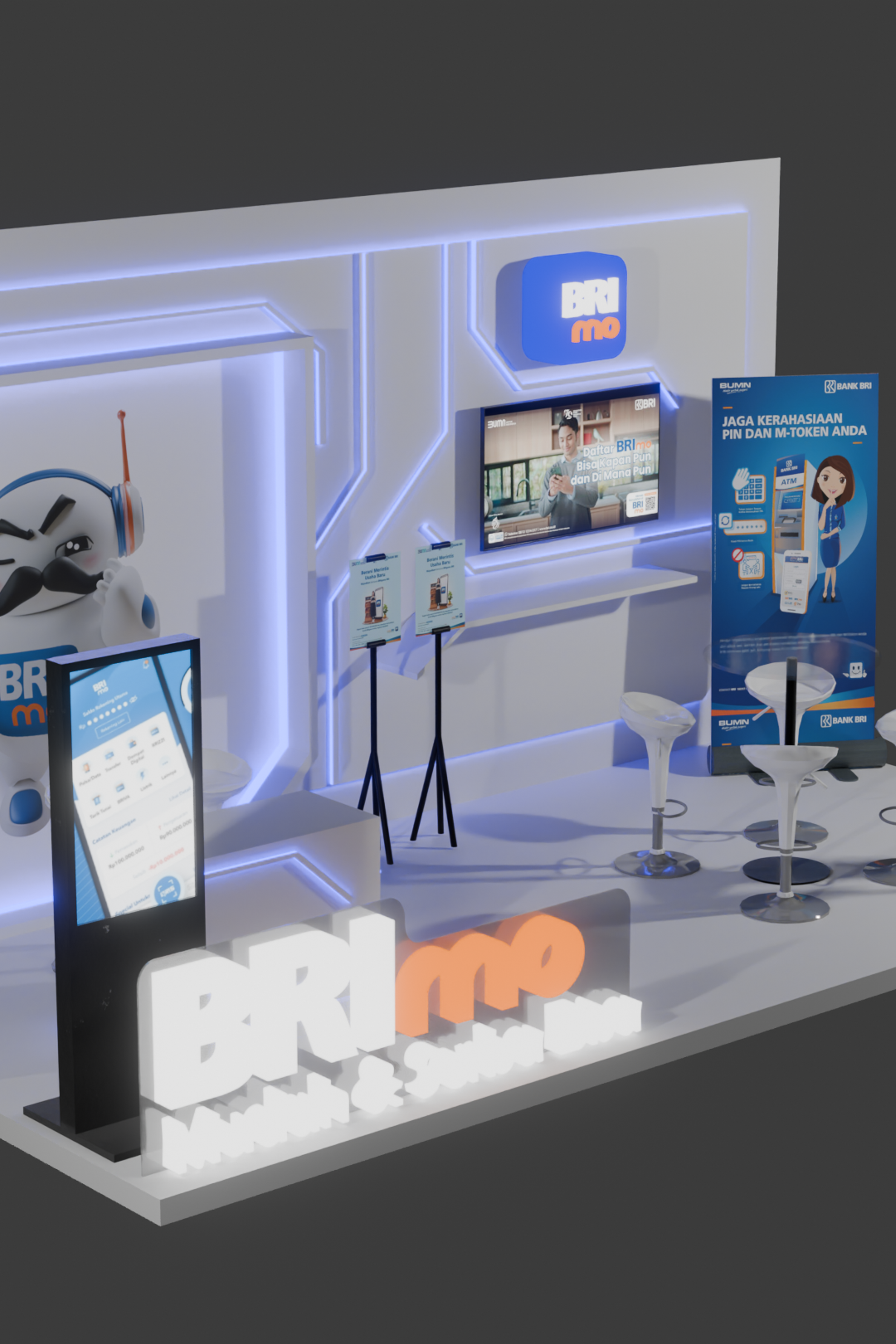 Booth 3D Design