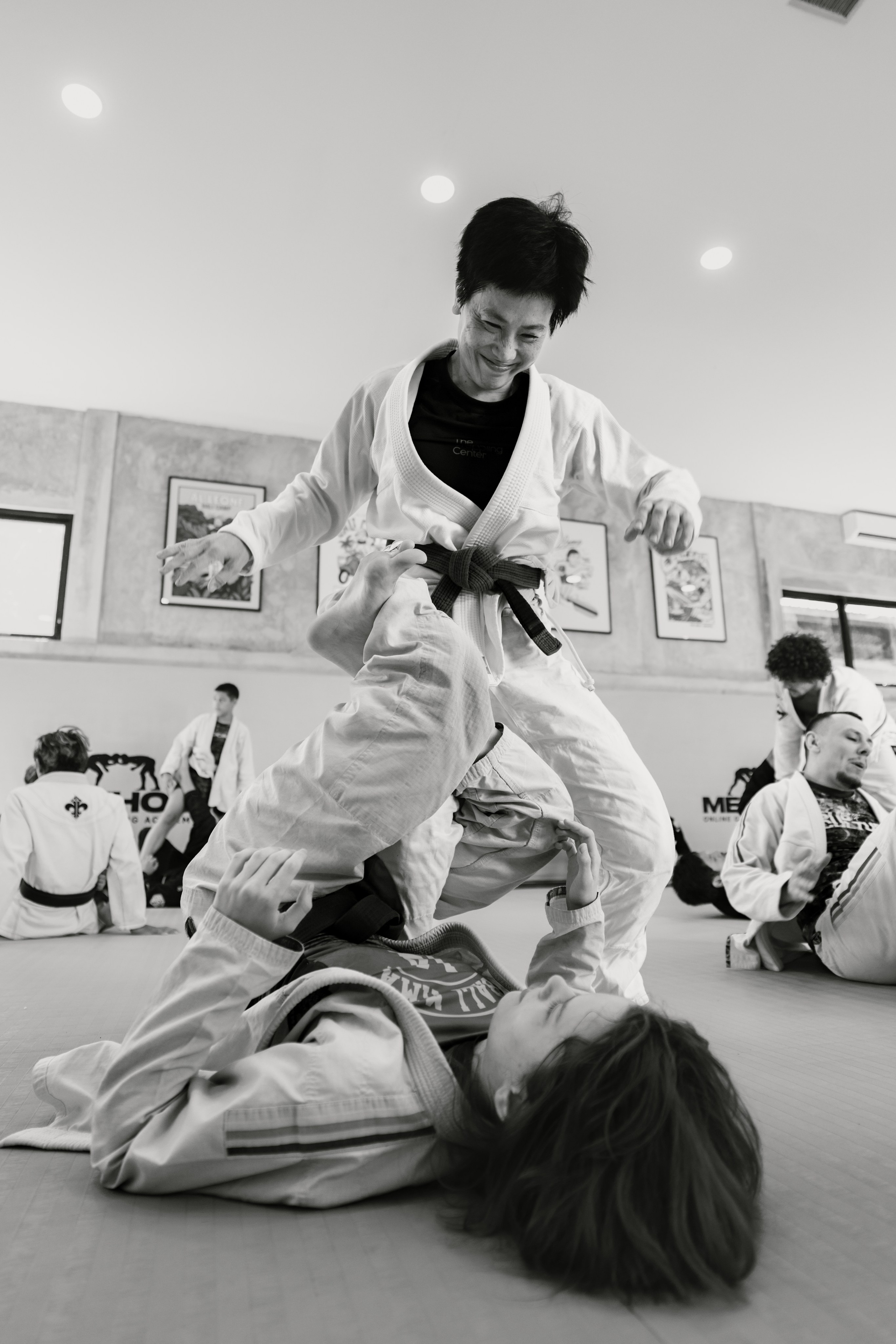 Lucas Barbosa a World, Pan American, European Open and Asian IBJJF champion and Demian MAIA ADCC World Champions, BJJ training session. Коммьюнити фотограф, Москва, Сергей Зворыгин