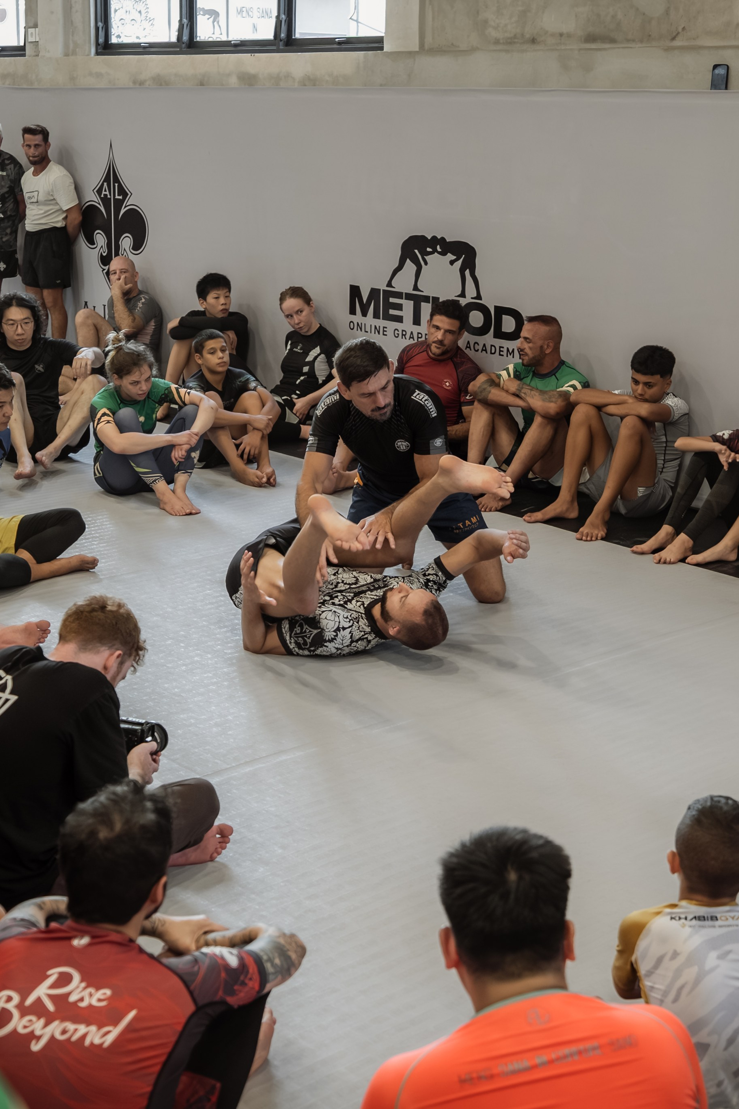 Lucas Barbosa a World, Pan American, European Open and Asian IBJJF champion and Demian MAIA ADCC World Champions, BJJ training session. Коммьюнити фотограф, Москва, Сергей Зворыгин