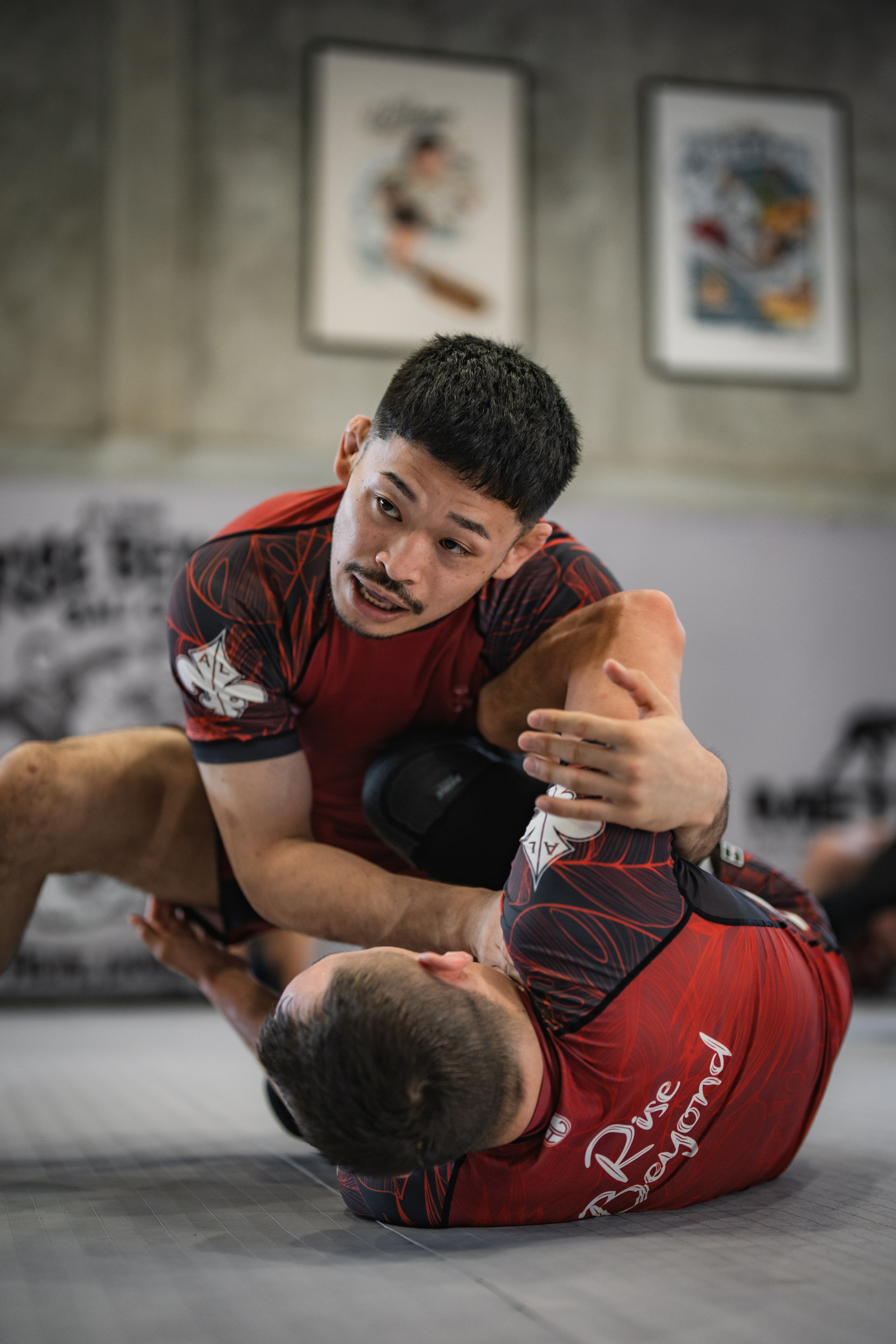 Demian MAIA and Felipe PENA, ADCC World Champions, BJJ training session. Коммьюнити фотограф, Москва, Сергей Зворыгин