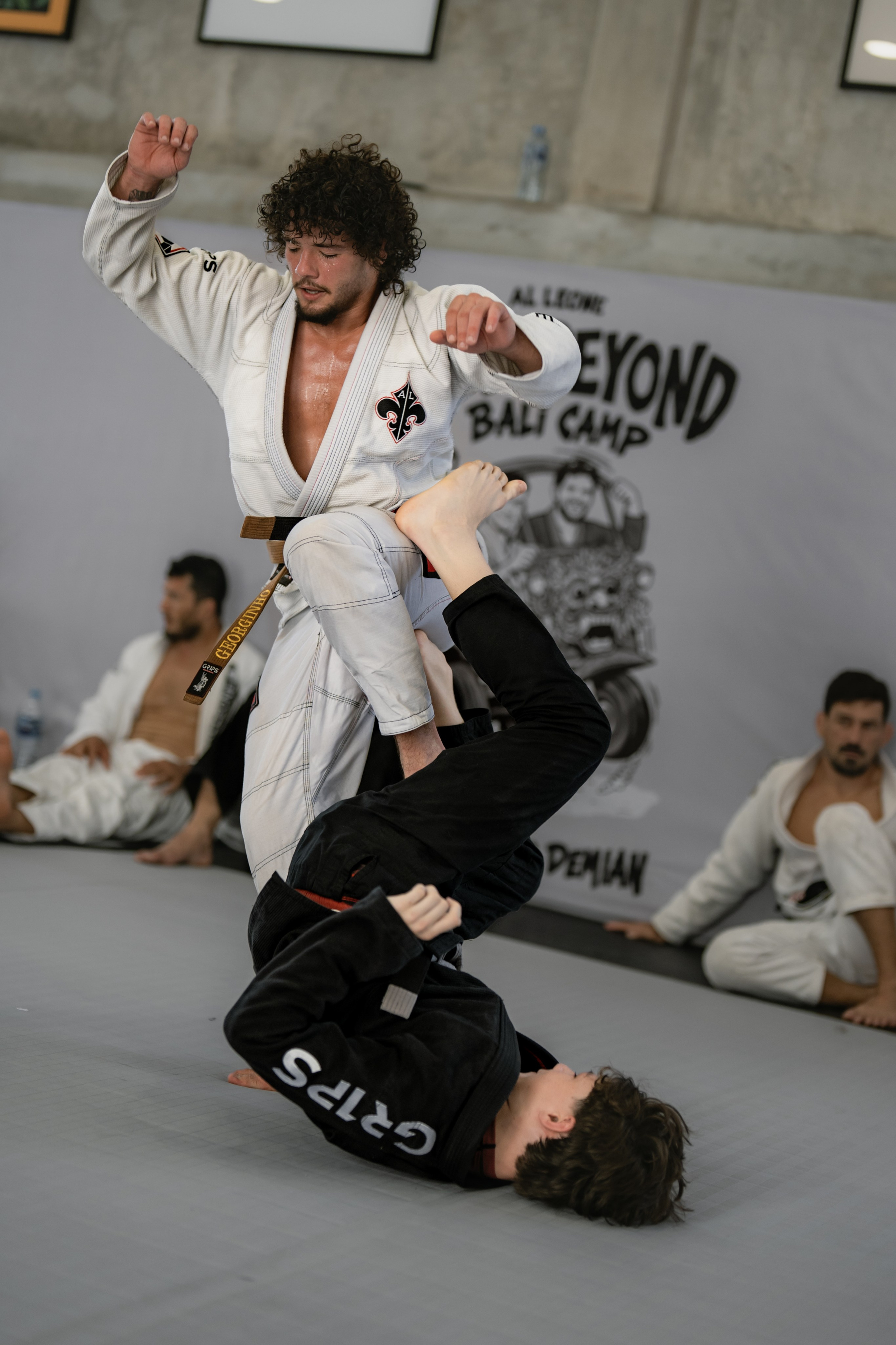 Lucas Barbosa a World, Pan American, European Open and Asian IBJJF champion and Demian MAIA ADCC World Champions, BJJ training session. Коммьюнити фотограф, Москва, Сергей Зворыгин