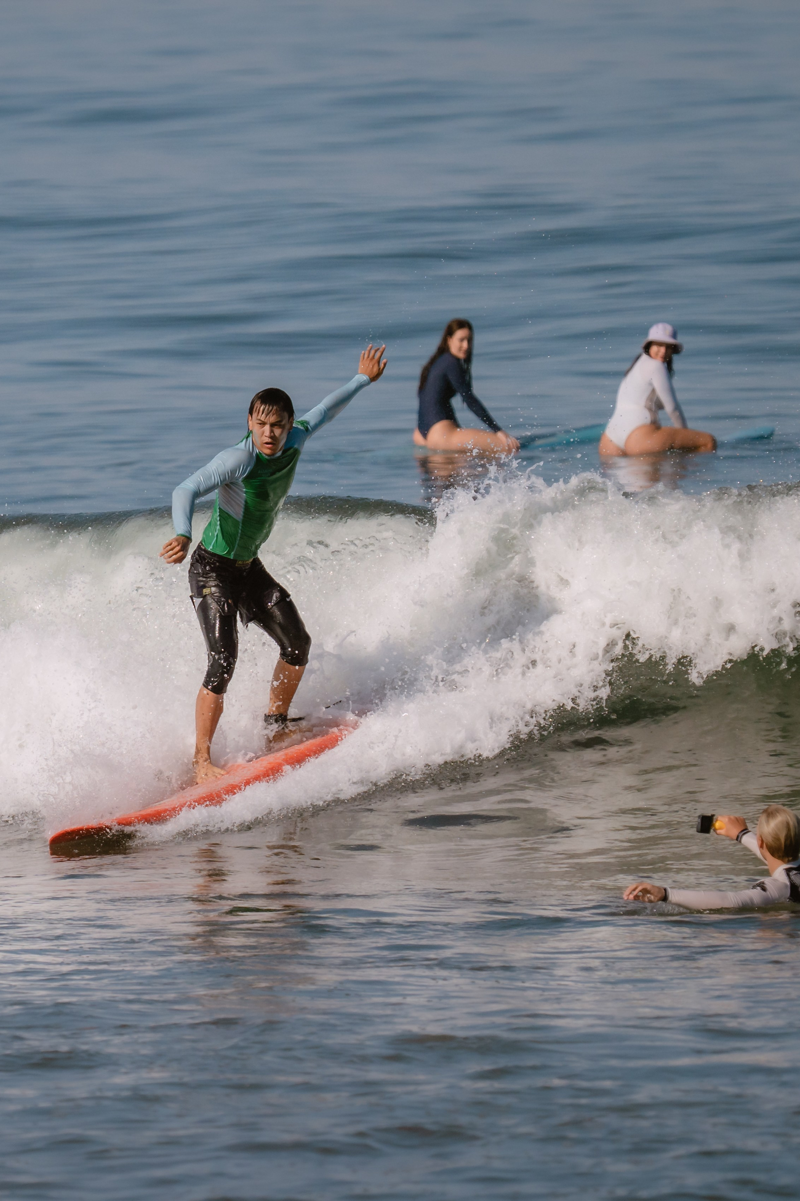Al Leone athletes having fun surfing in the Pacific Ocean. Коммьюнити фотограф, Москва, Сергей Зворыгин