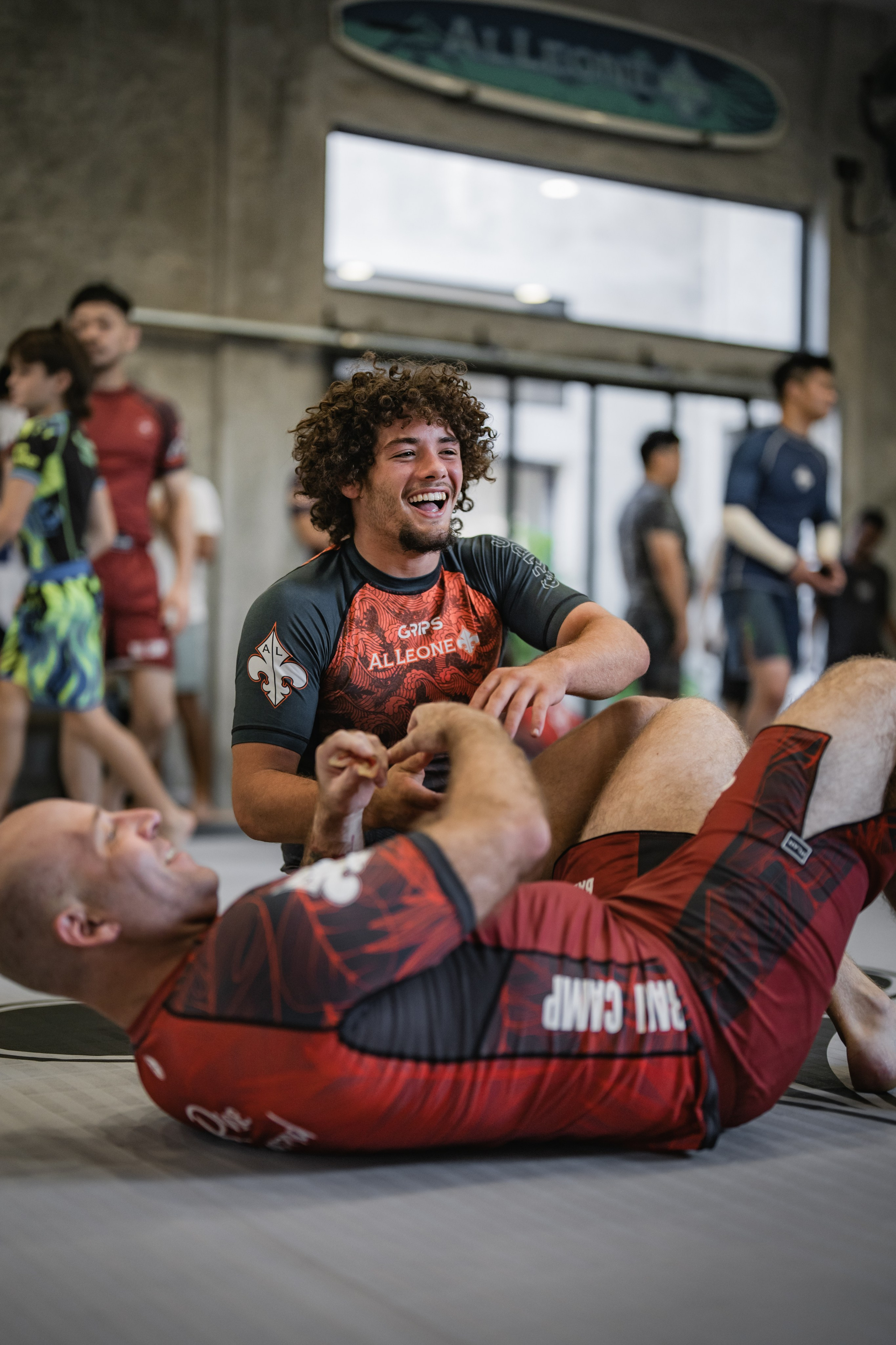 Demian MAIA and Felipe PENA, ADCC World Champions, BJJ training session. Коммьюнити фотограф, Москва, Сергей Зворыгин