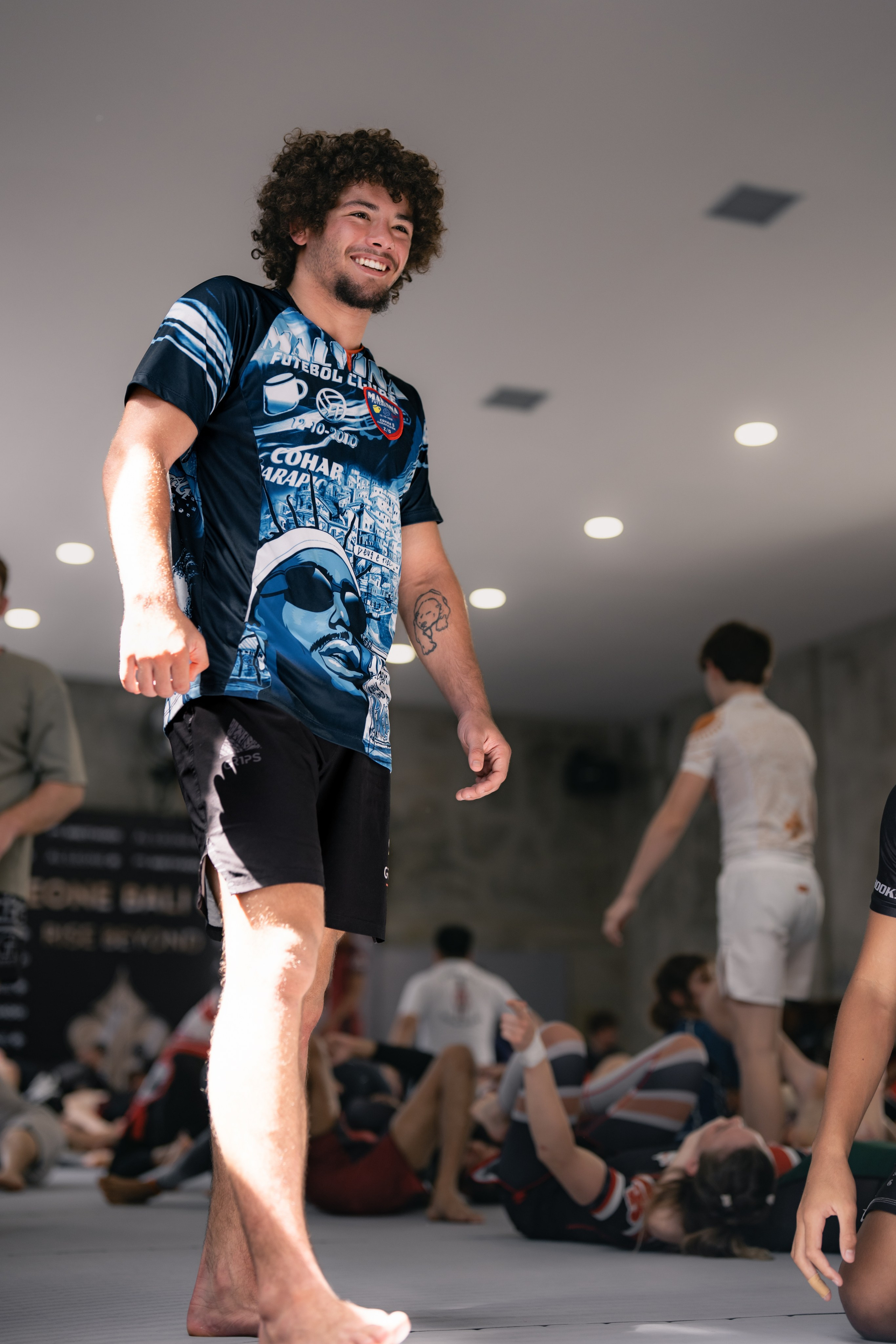 Demian MAIA and Felipe PENA, ADCC World Champions, BJJ training session. Коммьюнити фотограф, Москва, Сергей Зворыгин
