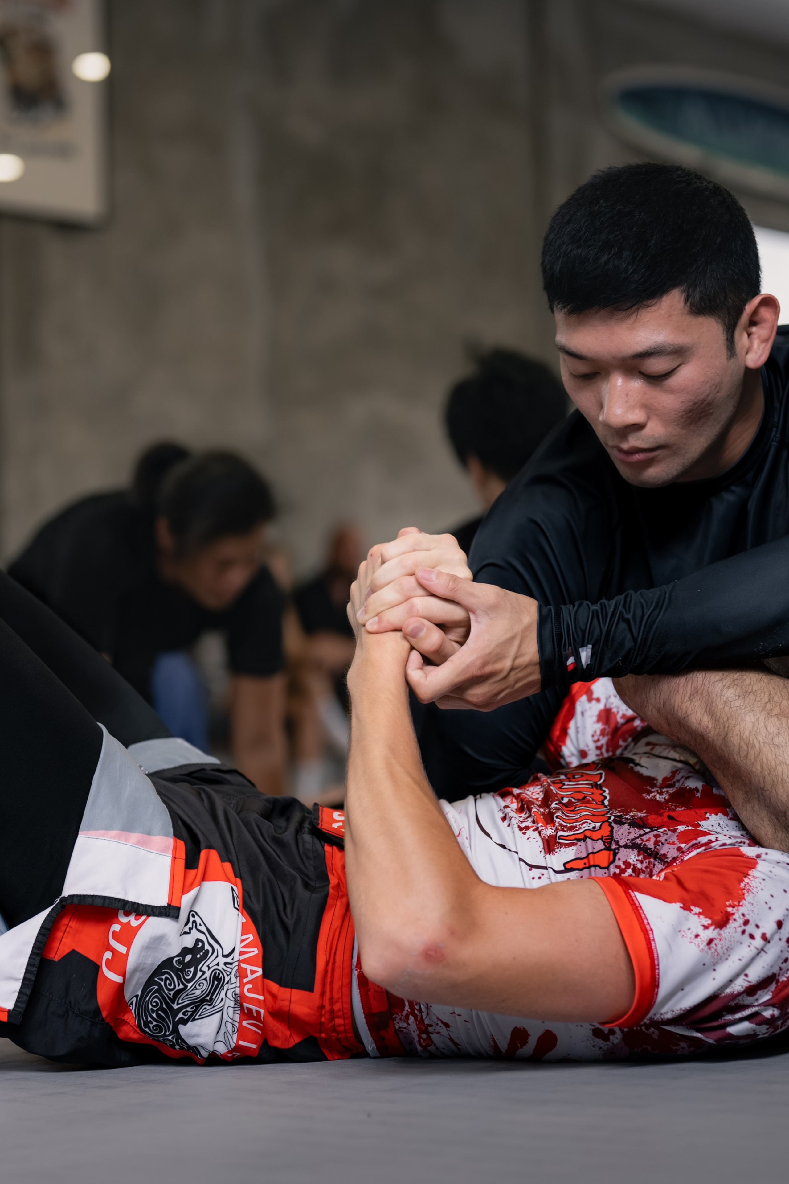 Demian MAIA and Felipe PENA, ADCC World Champions, BJJ training session. Коммьюнити фотограф, Москва, Сергей Зворыгин