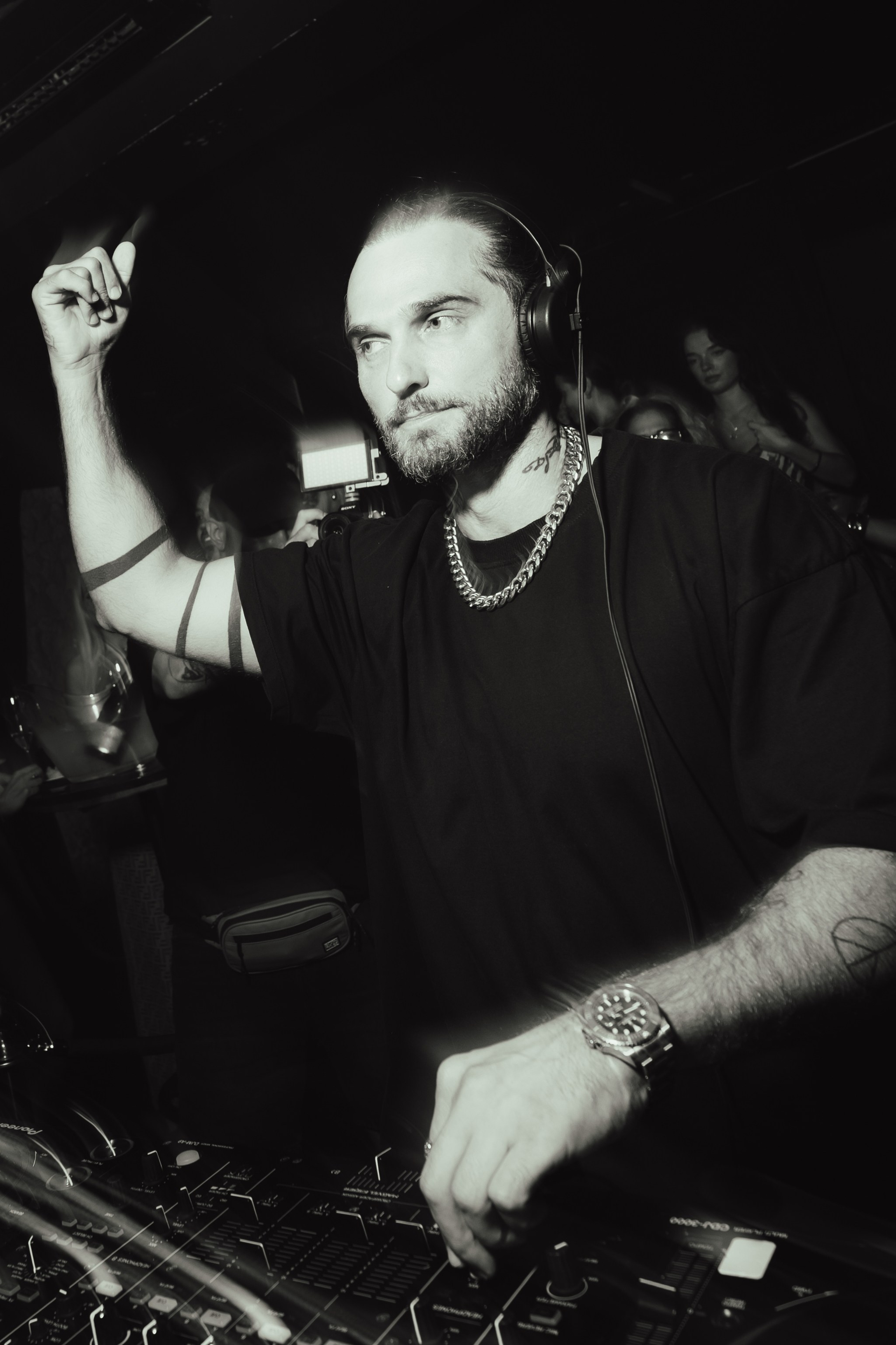 Sen Sanik, American music producer performance at GOB. Коммьюнити фотограф, Москва, Сергей Зворыгин