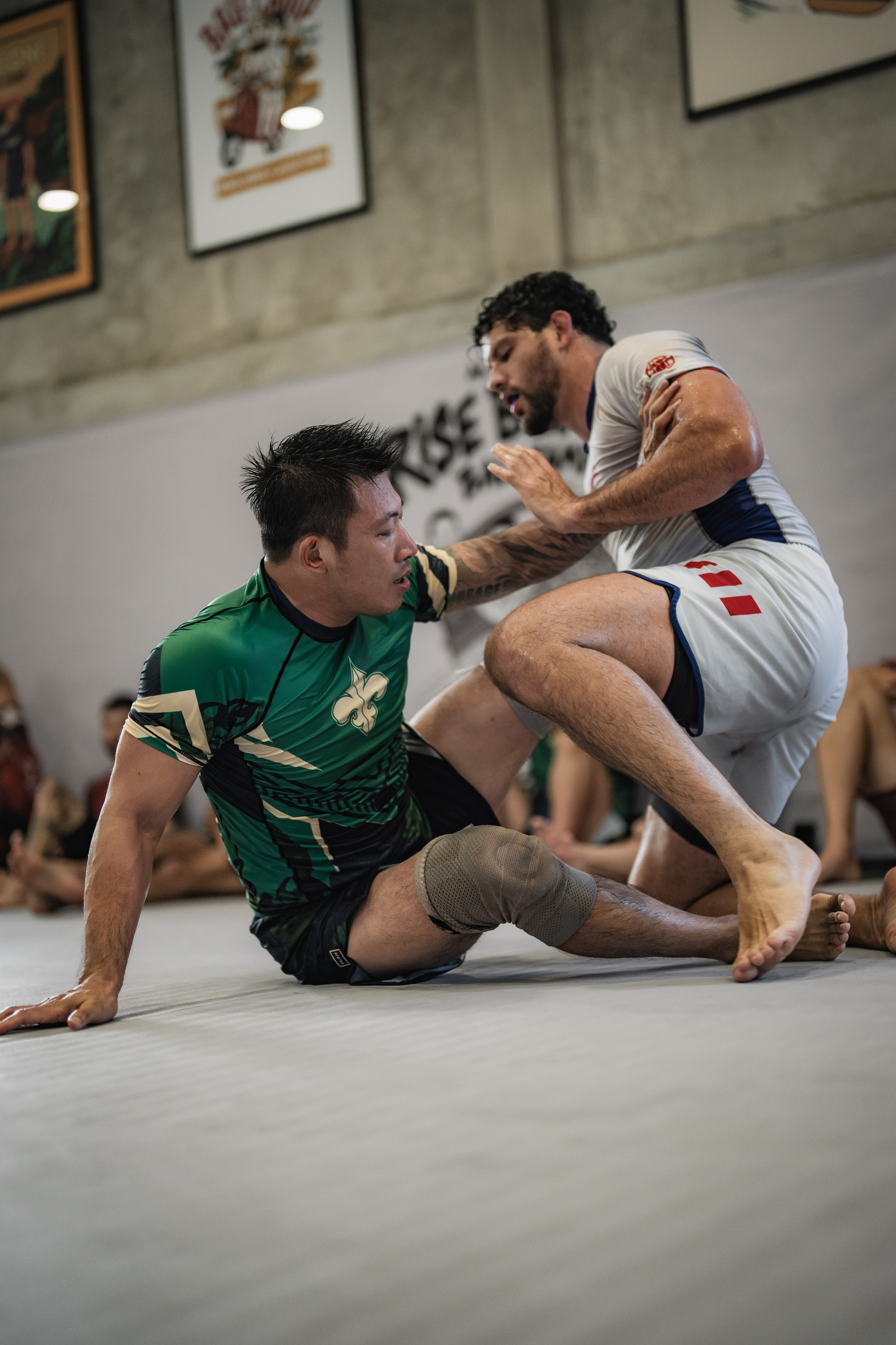 Demian MAIA and Felipe PENA, ADCC World Champions, BJJ training session. Коммьюнити фотограф, Москва, Сергей Зворыгин