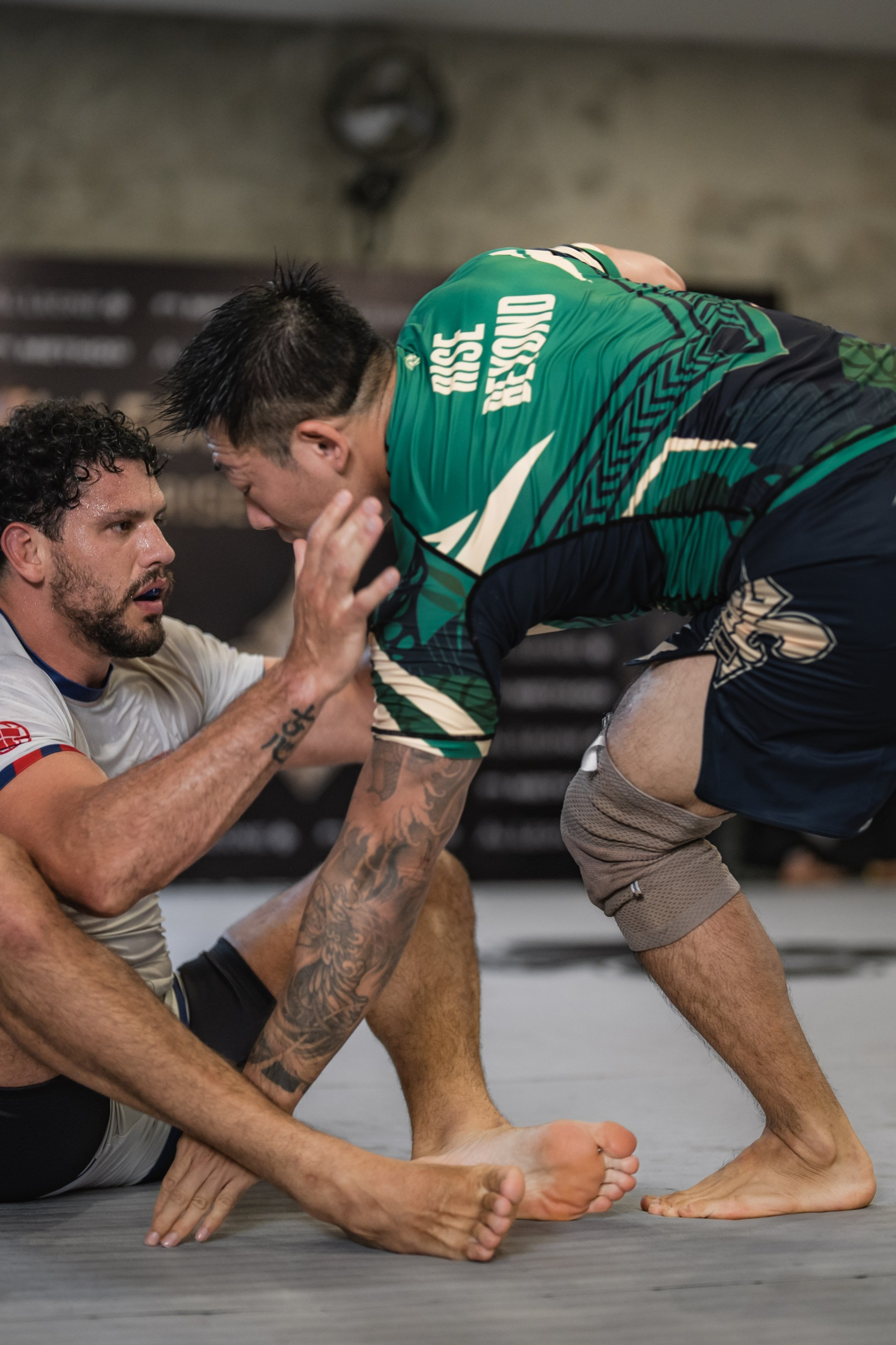 Demian MAIA and Felipe PENA, ADCC World Champions, BJJ training session. Коммьюнити фотограф, Москва, Сергей Зворыгин