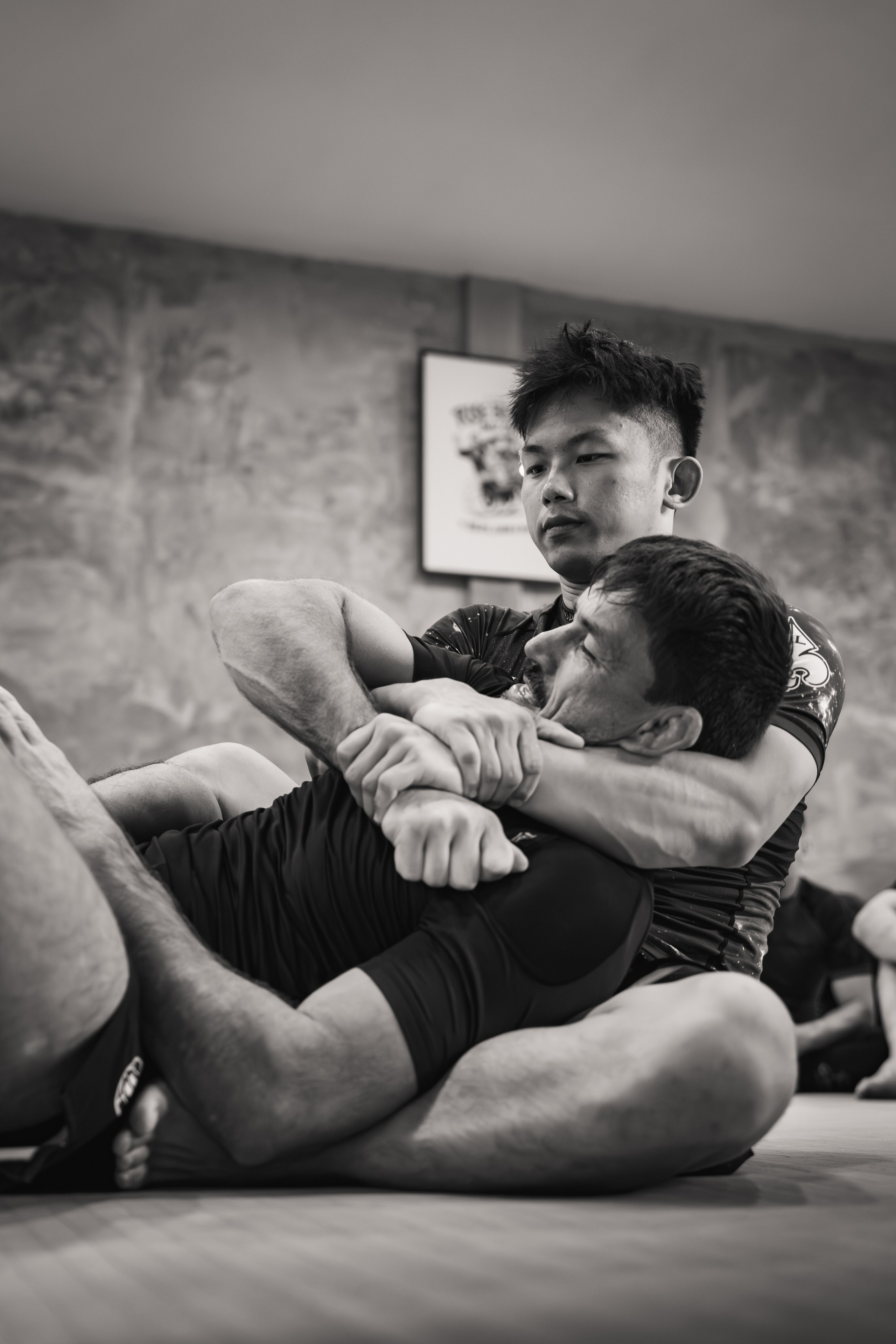Felipe PENA and Demian MAIA, ADCC World Champions, BJJ training session. Коммьюнити фотограф, Москва, Сергей Зворыгин