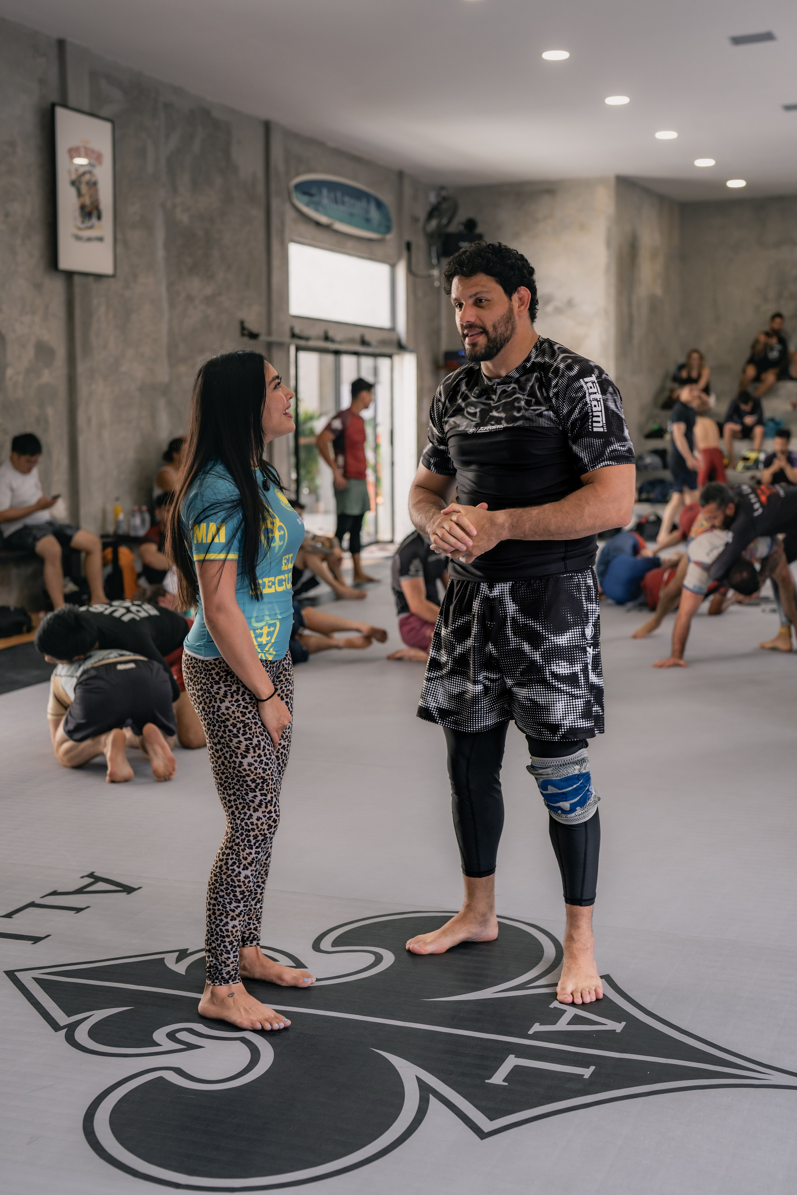 Demian MAIA and Felipe PENA, ADCC World Champions, BJJ training session. Коммьюнити фотограф, Москва, Сергей Зворыгин
