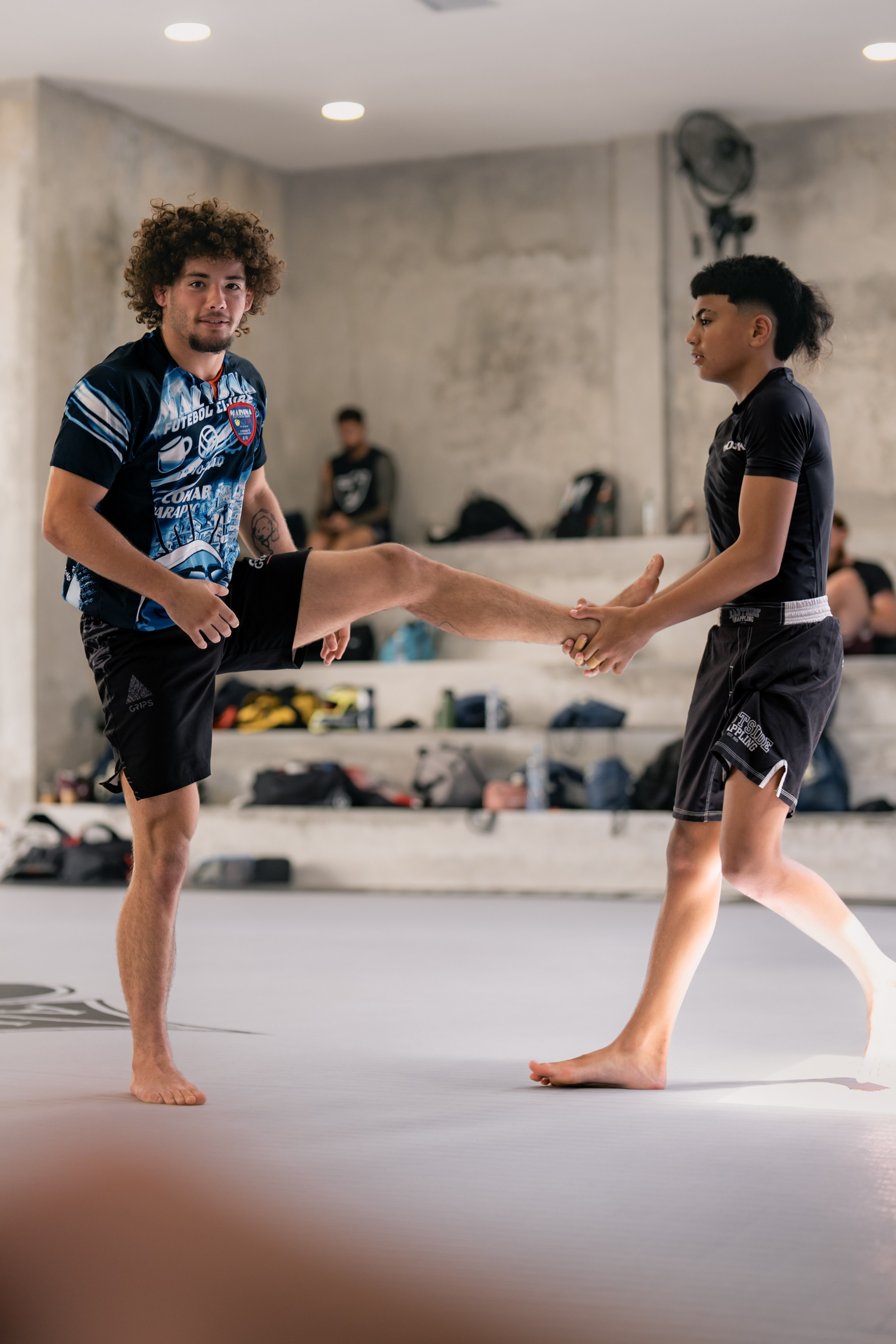 Demian MAIA and Felipe PENA, ADCC World Champions, BJJ training session. Коммьюнити фотограф, Москва, Сергей Зворыгин
