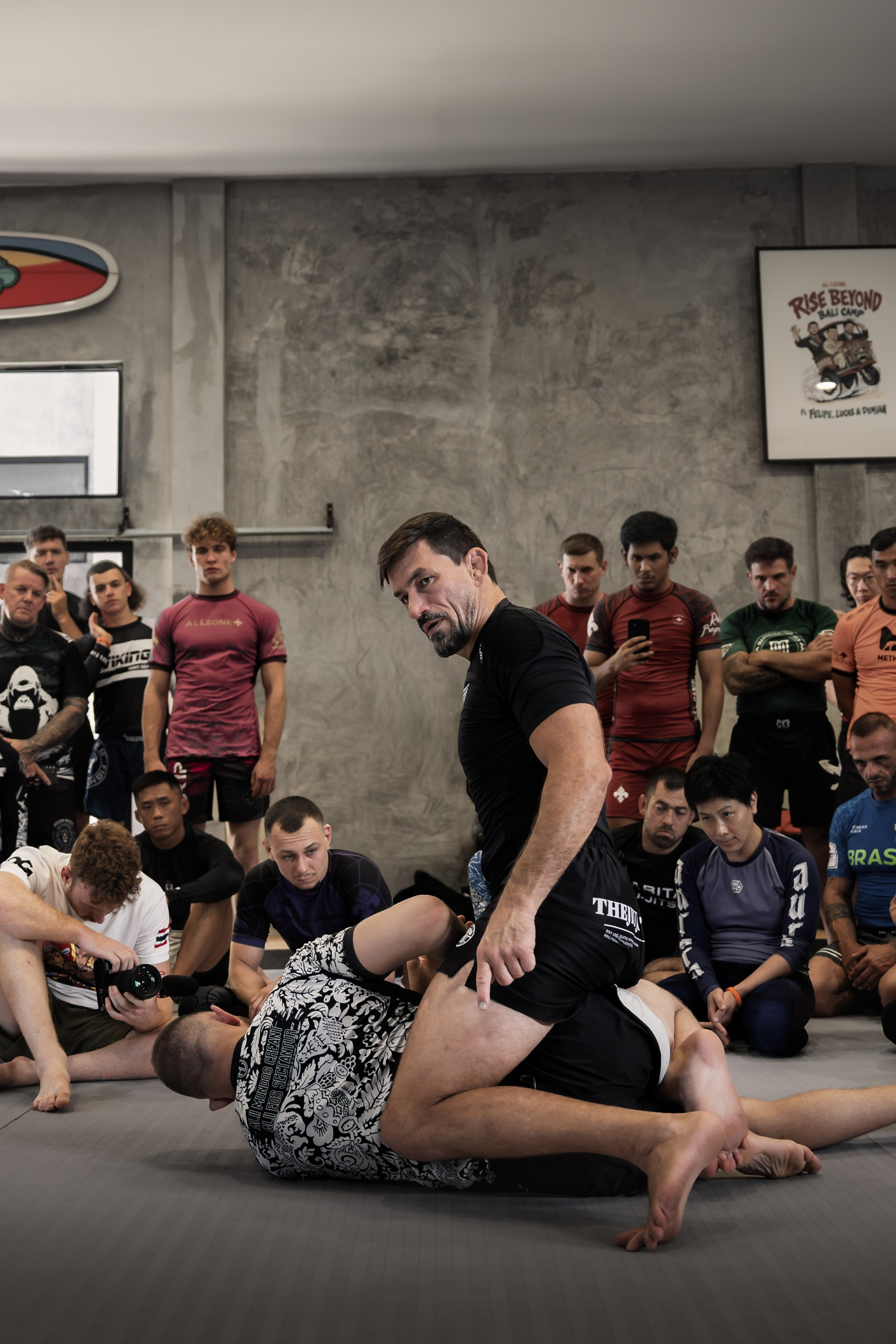 Felipe PENA and Demian MAIA, ADCC World Champions, BJJ training session. Коммьюнити фотограф, Москва, Сергей Зворыгин