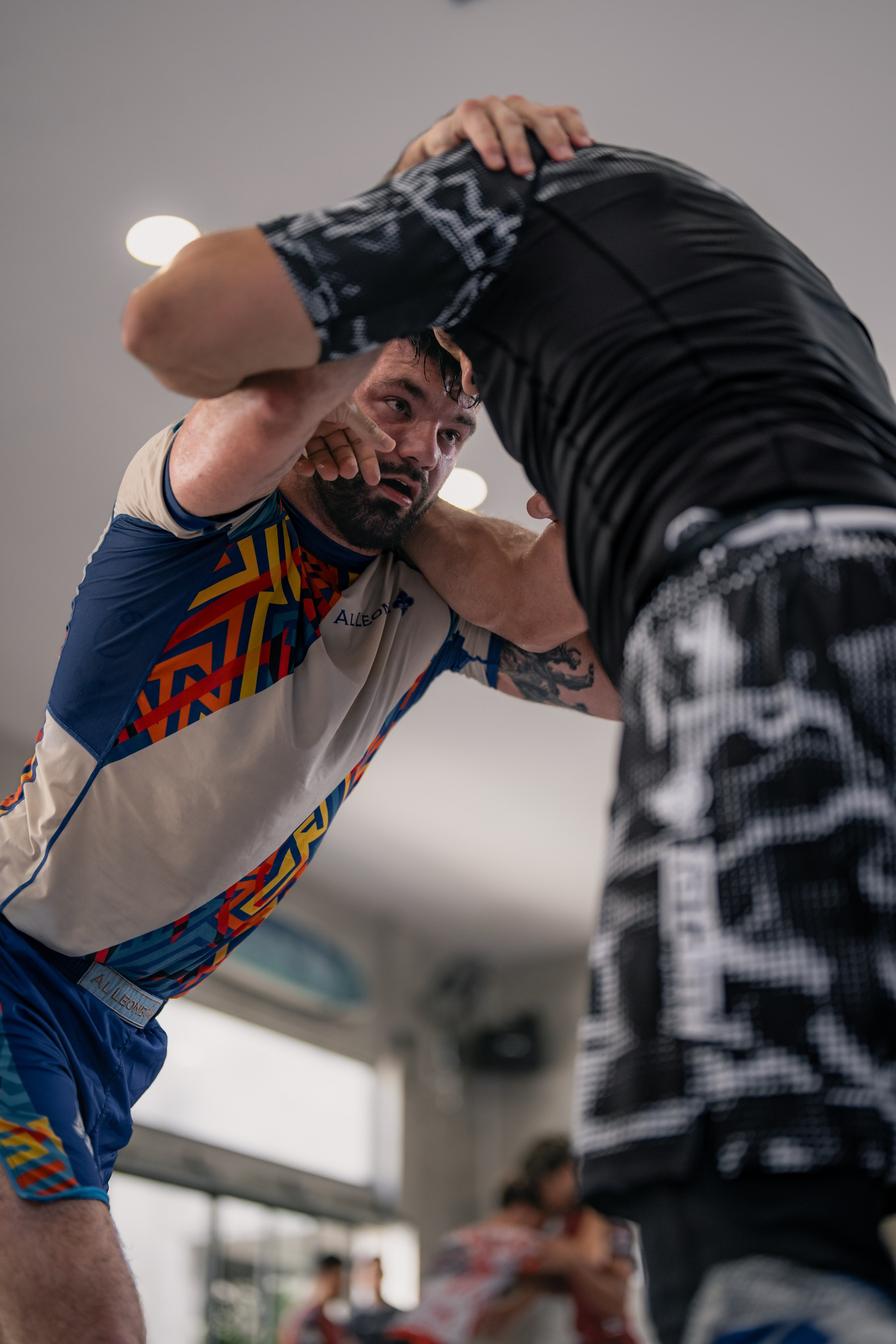 Demian MAIA and Felipe PENA, ADCC World Champions, BJJ training session. Коммьюнити фотограф, Москва, Сергей Зворыгин