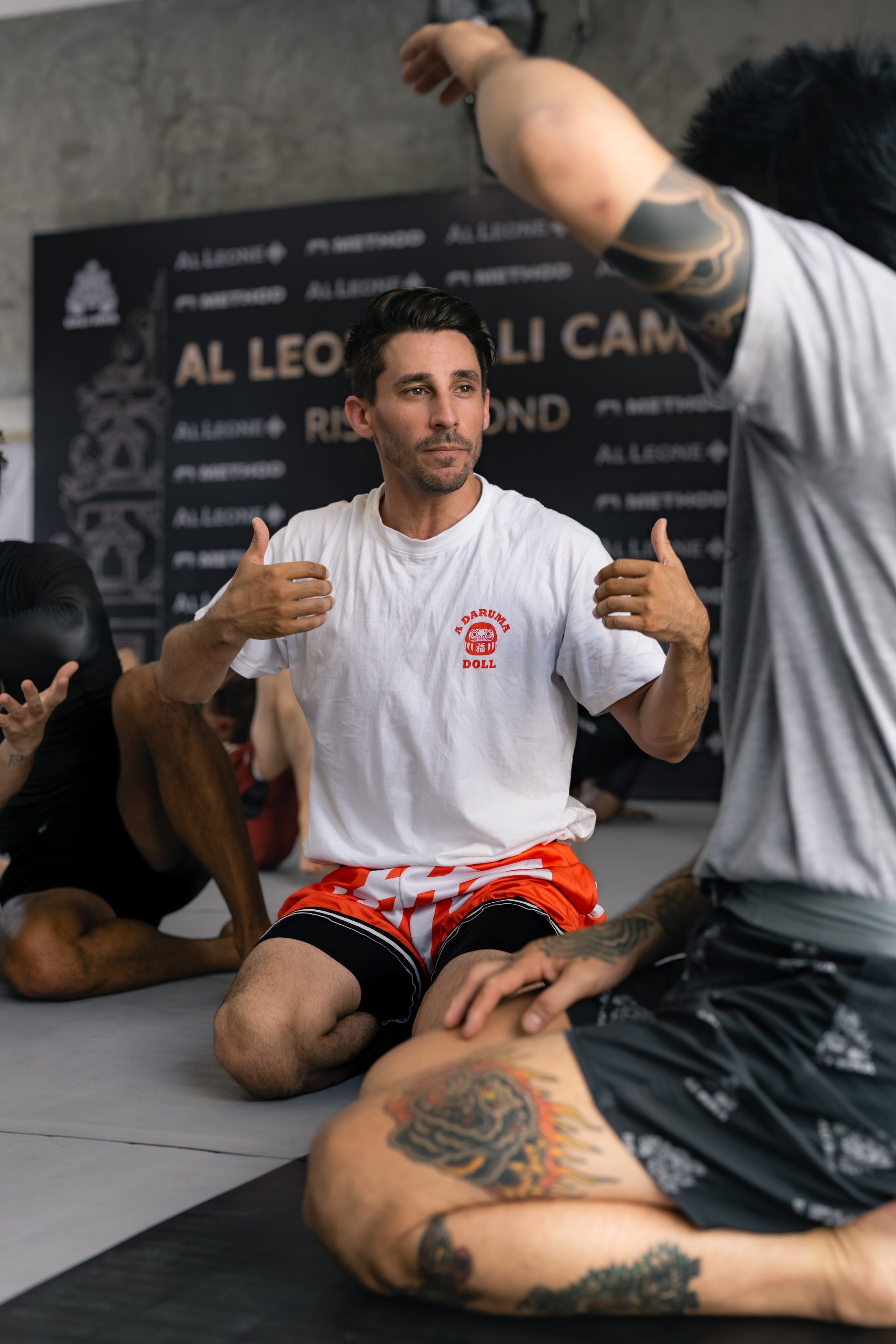 Demian MAIA and Felipe PENA, ADCC World Champions, BJJ training session. Коммьюнити фотограф, Москва, Сергей Зворыгин