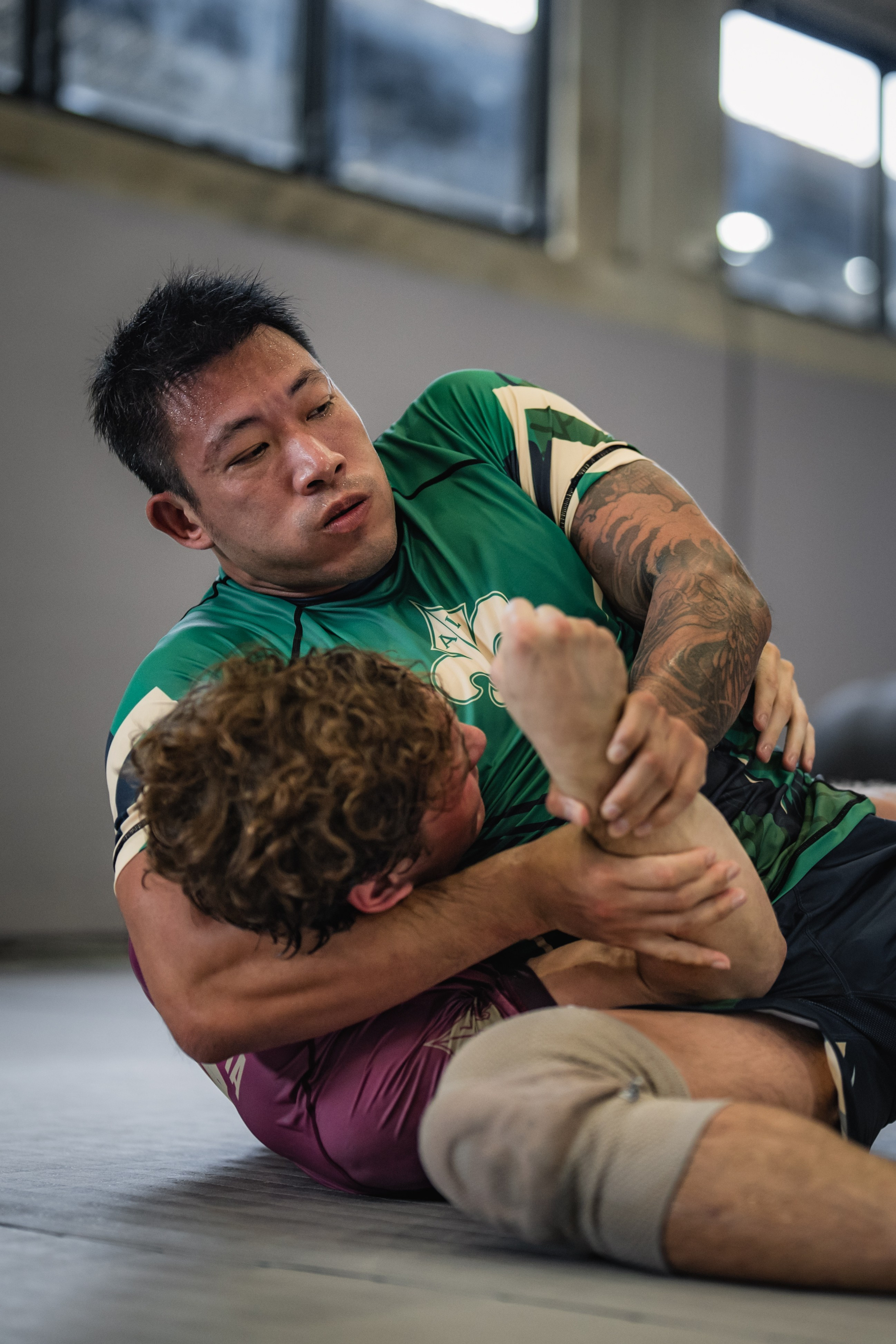 Demian MAIA and Felipe PENA, ADCC World Champions, BJJ training session. Коммьюнити фотограф, Москва, Сергей Зворыгин