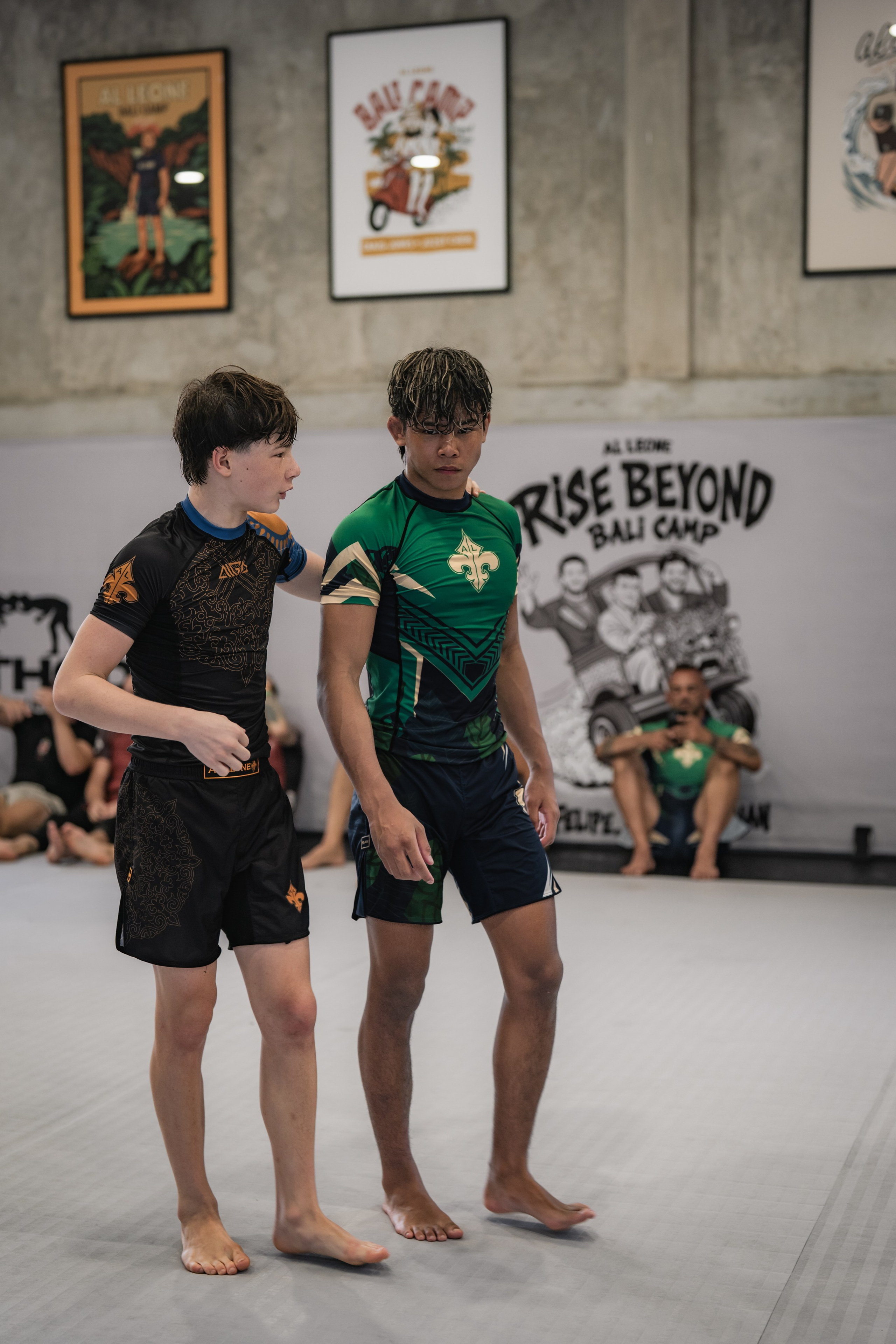 Demian MAIA and Felipe PENA, ADCC World Champions, BJJ training session. Коммьюнити фотограф, Москва, Сергей Зворыгин