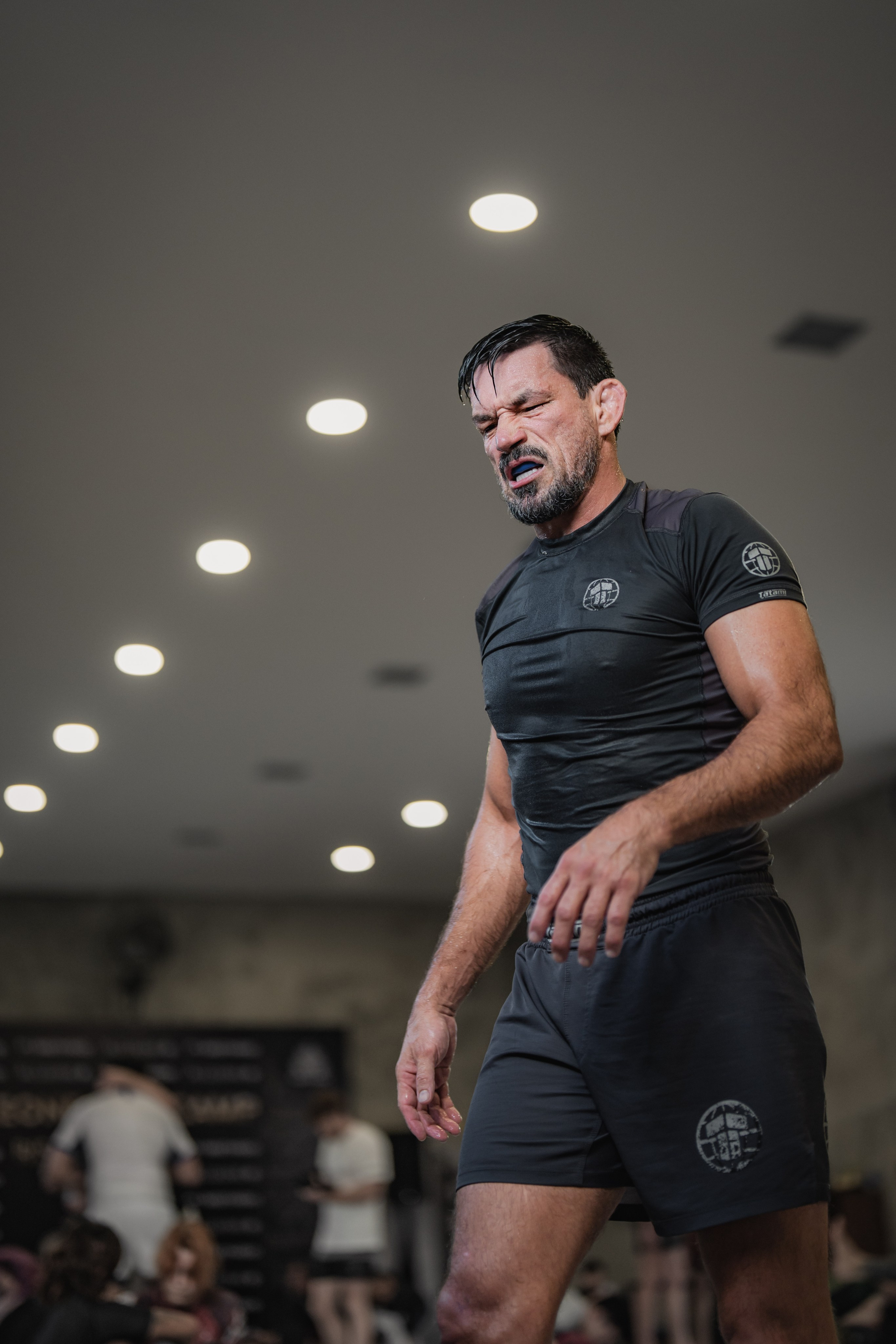 Demian MAIA and Felipe PENA, ADCC World Champions, BJJ training session. Коммьюнити фотограф, Москва, Сергей Зворыгин