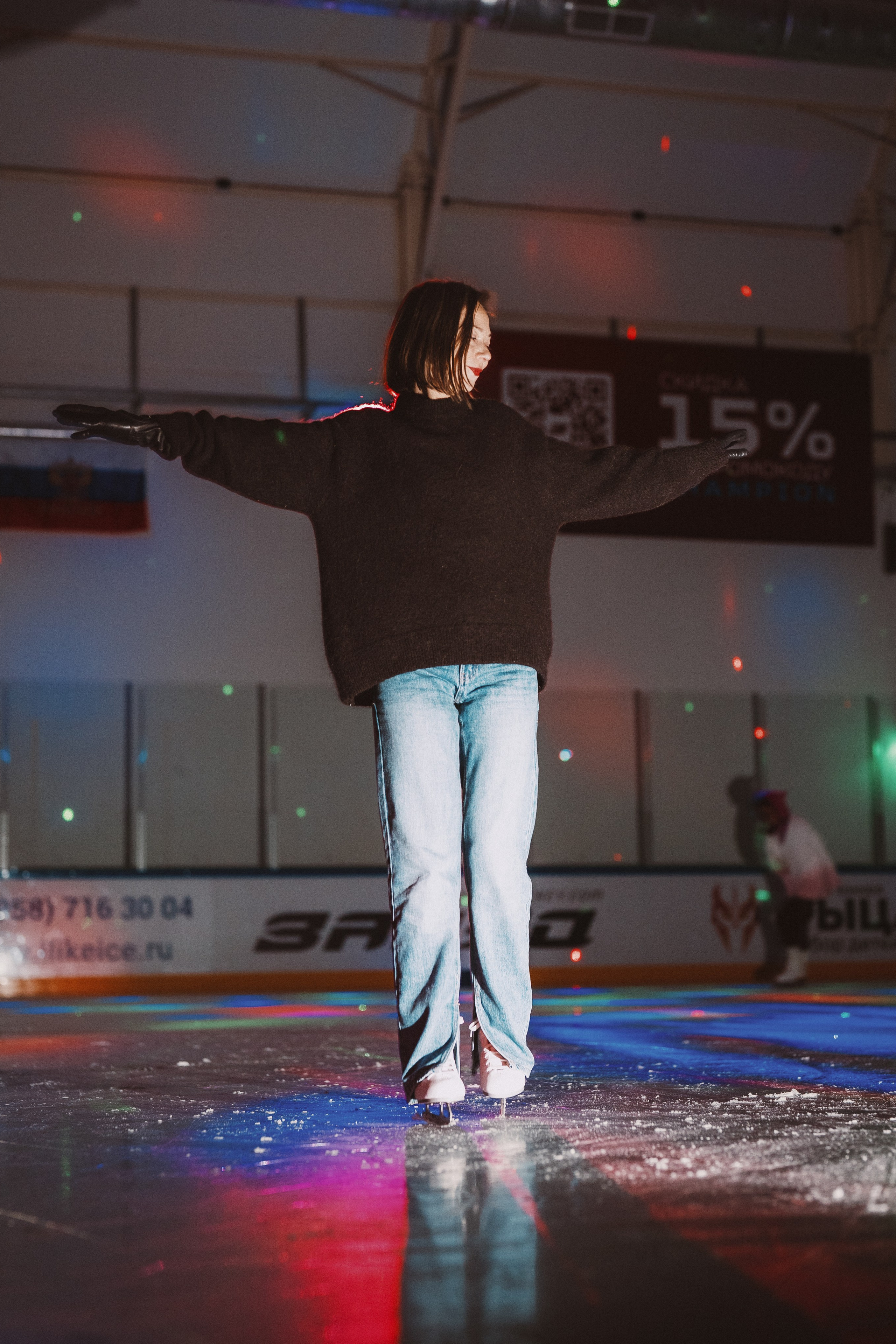Champion Ice Rink in Gorky Central Park, Moscow. Коммьюнити фотограф, Москва, Сергей Зворыгин