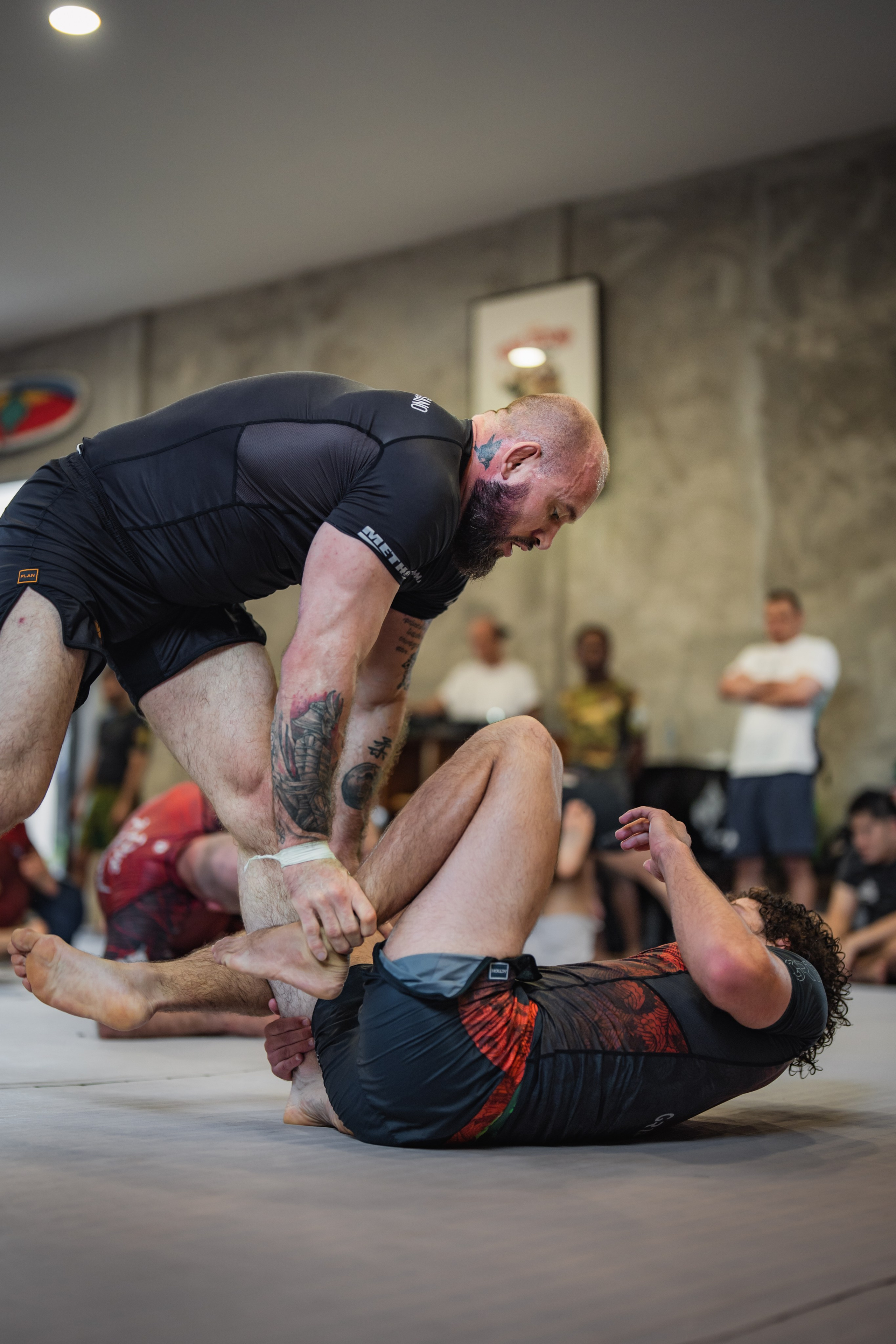 Demian MAIA and Felipe PENA, ADCC World Champions, BJJ training session. Коммьюнити фотограф, Москва, Сергей Зворыгин