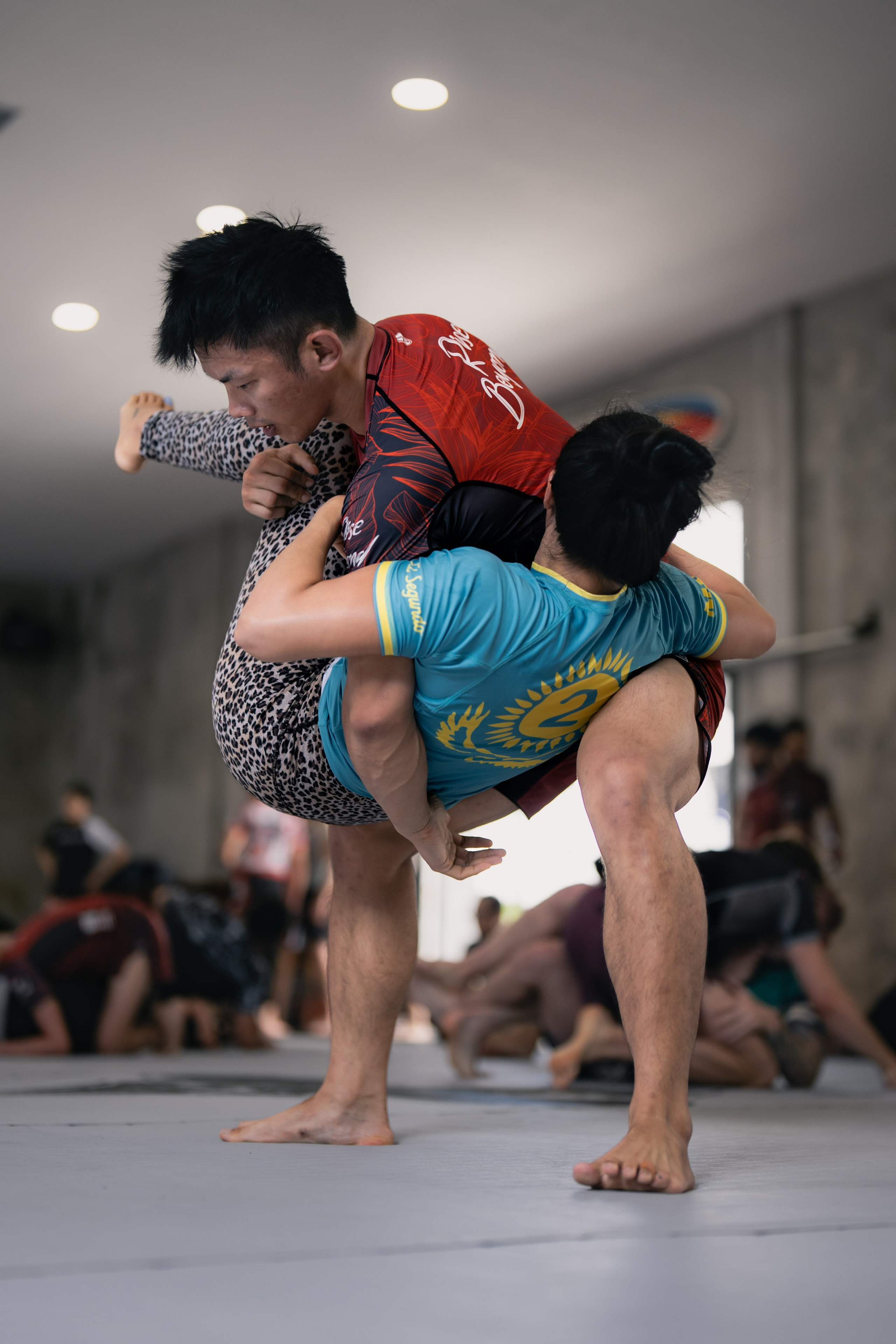 Demian MAIA and Felipe PENA, ADCC World Champions, BJJ training session. Коммьюнити фотограф, Москва, Сергей Зворыгин