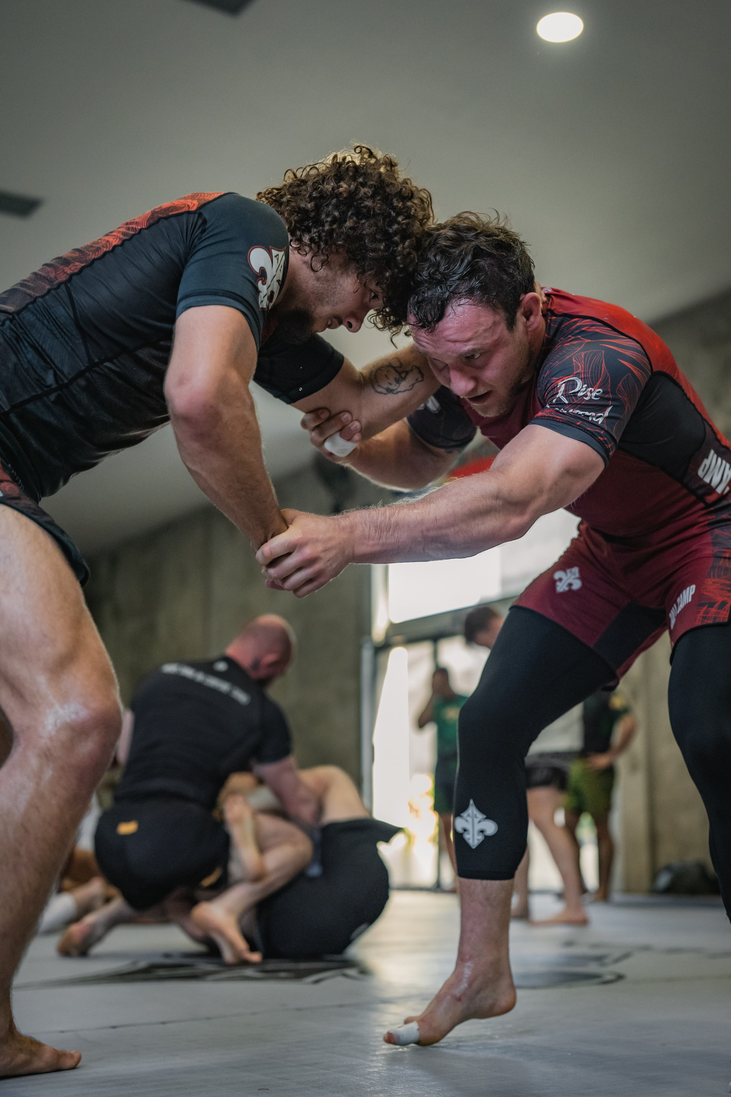 Demian MAIA and Felipe PENA, ADCC World Champions, BJJ training session. Коммьюнити фотограф, Москва, Сергей Зворыгин