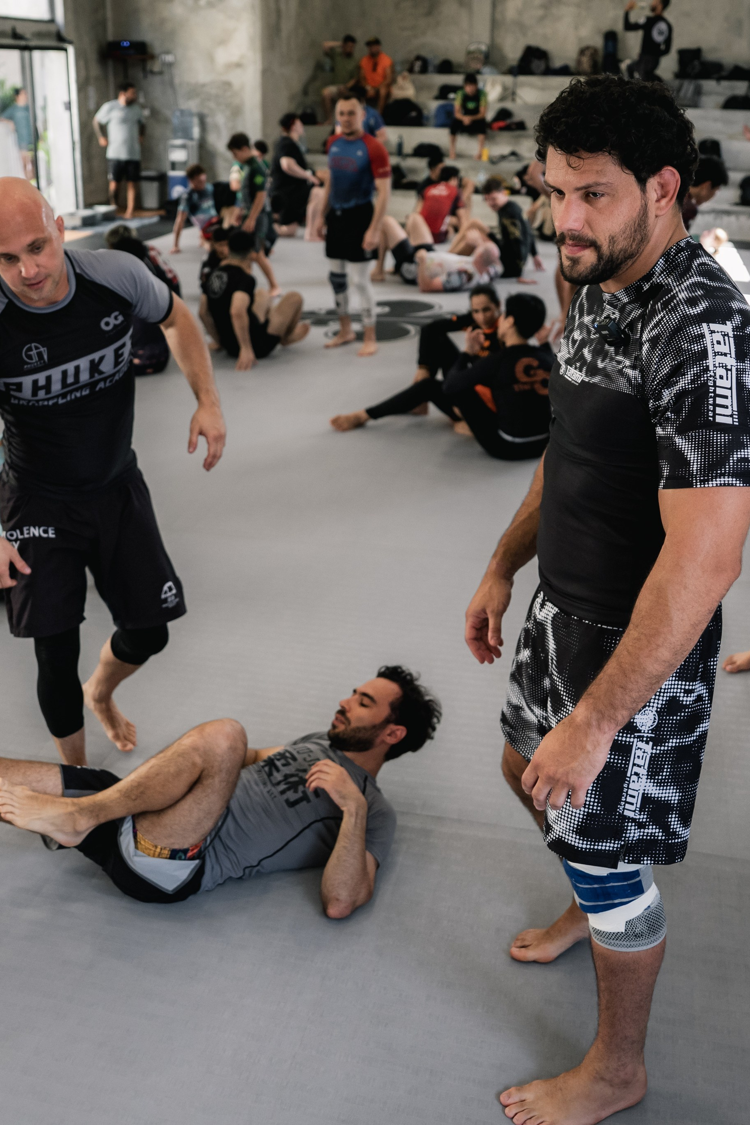 Felipe PENA and Demian MAIA, ADCC World Champions, BJJ training session. Коммьюнити фотограф, Москва, Сергей Зворыгин
