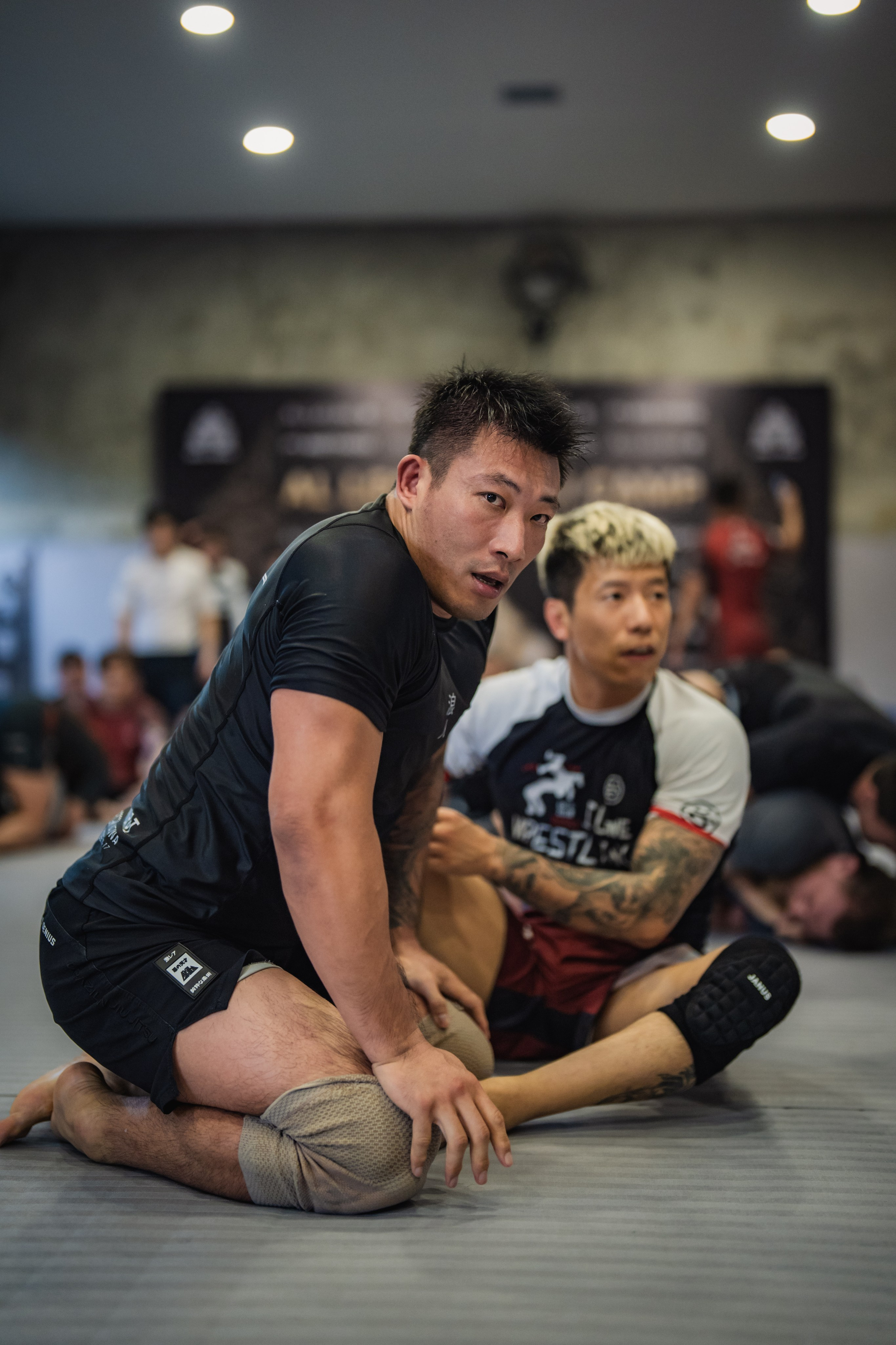 Felipe PENA and Demian MAIA, ADCC World Champions, BJJ training session. Коммьюнити фотограф, Москва, Сергей Зворыгин
