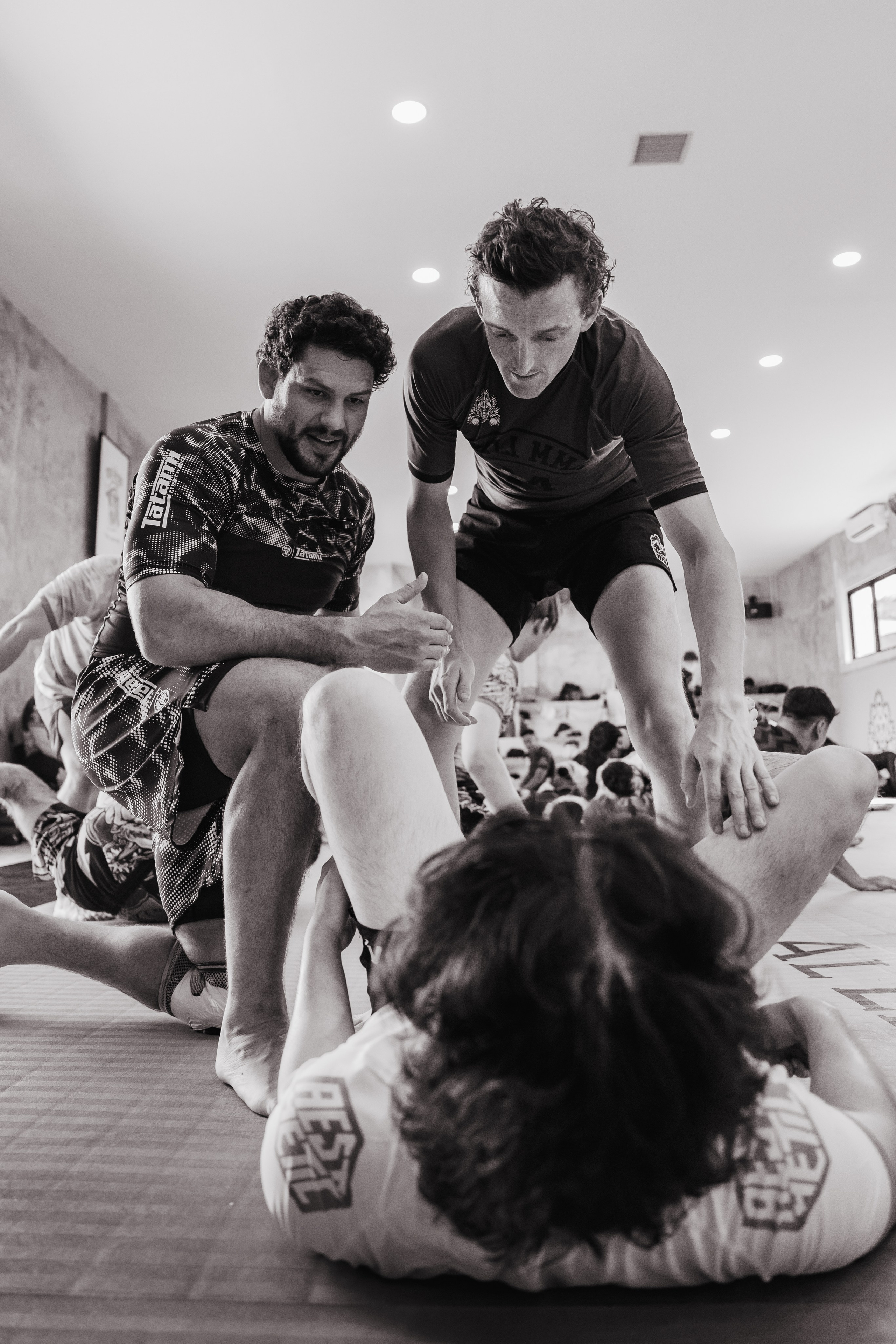 Felipe PENA and Demian MAIA, ADCC World Champions, BJJ training session. Коммьюнити фотограф, Москва, Сергей Зворыгин