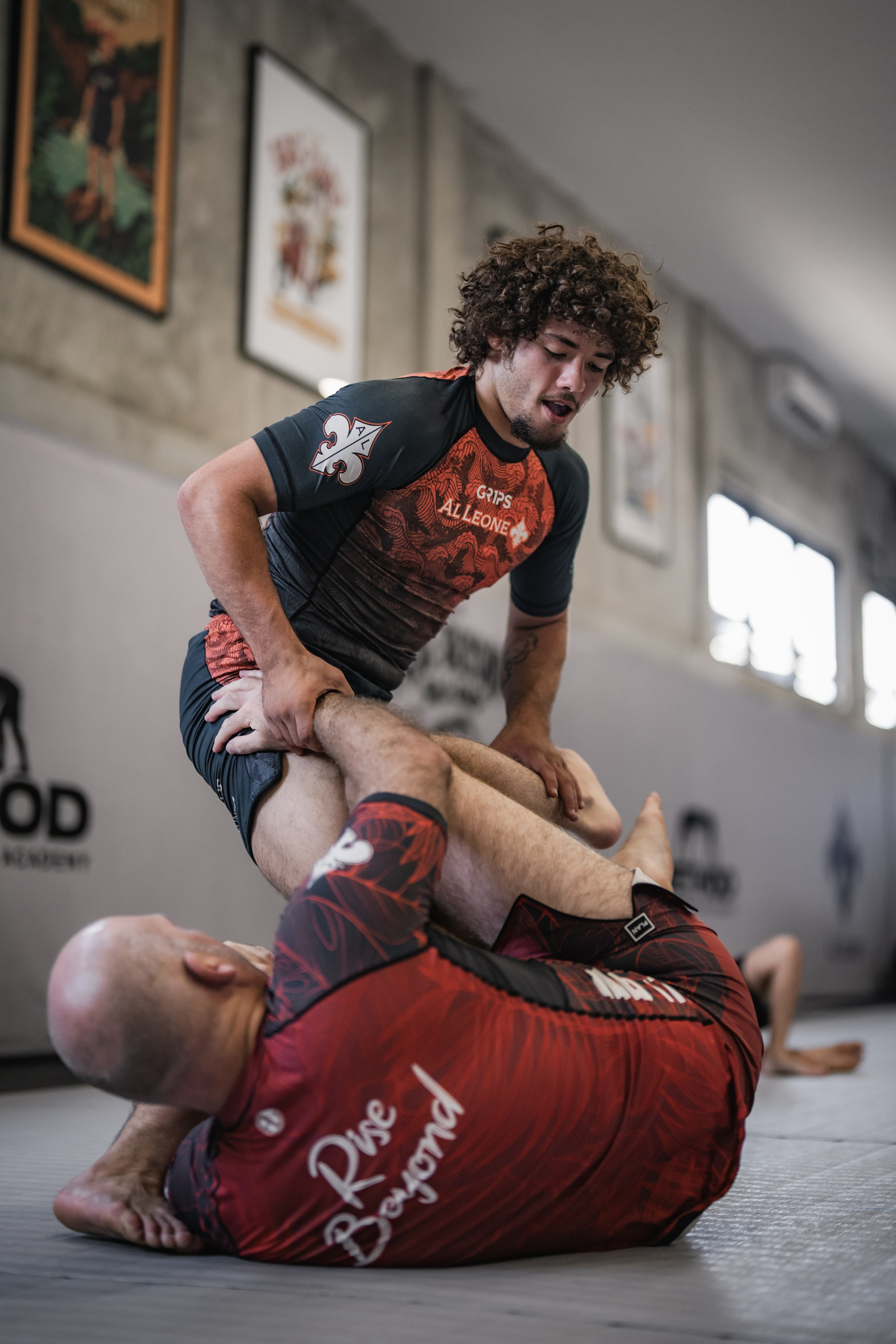 Demian MAIA and Felipe PENA, ADCC World Champions, BJJ training session. Коммьюнити фотограф, Москва, Сергей Зворыгин