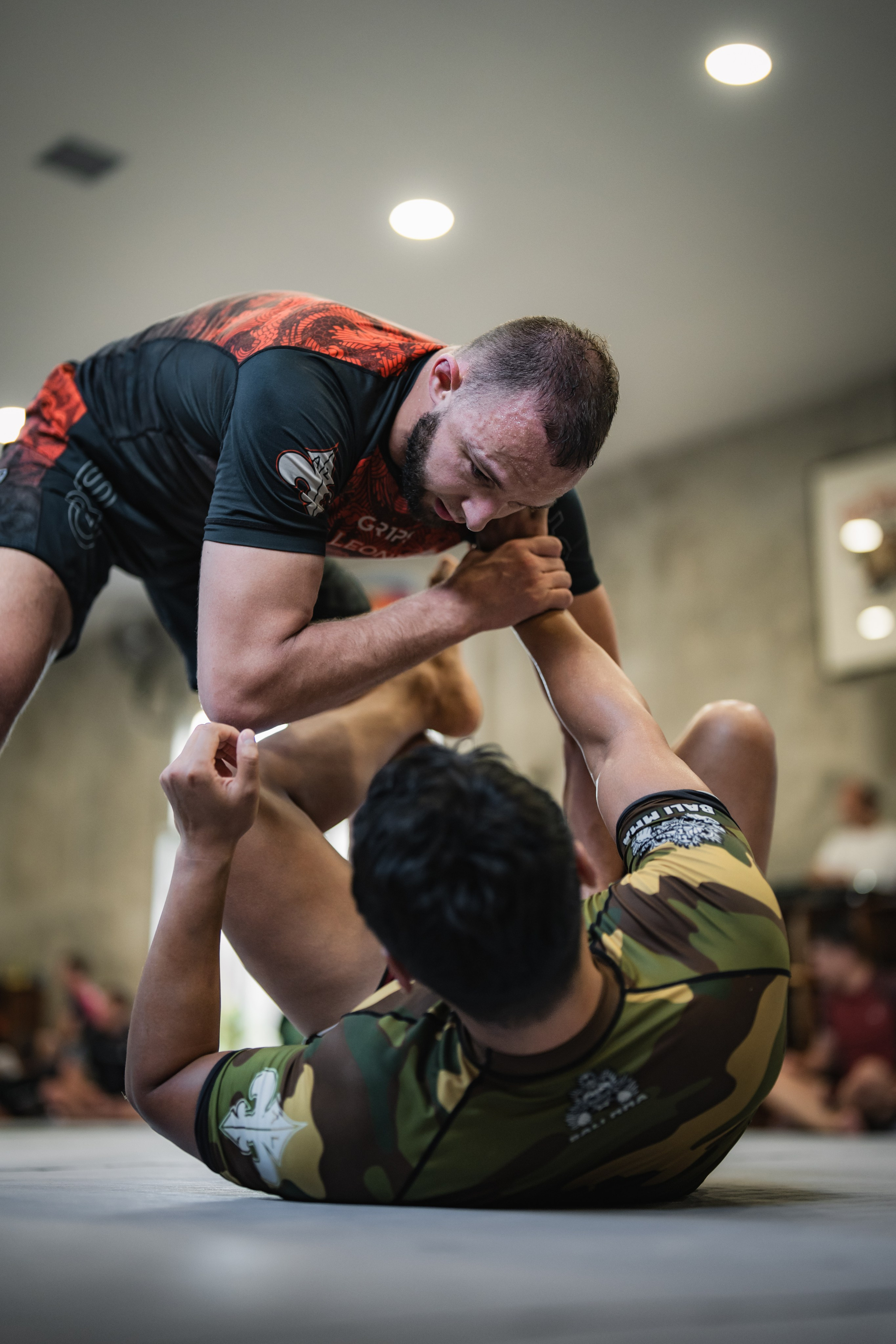 Demian MAIA and Felipe PENA, ADCC World Champions, BJJ training session. Коммьюнити фотограф, Москва, Сергей Зворыгин