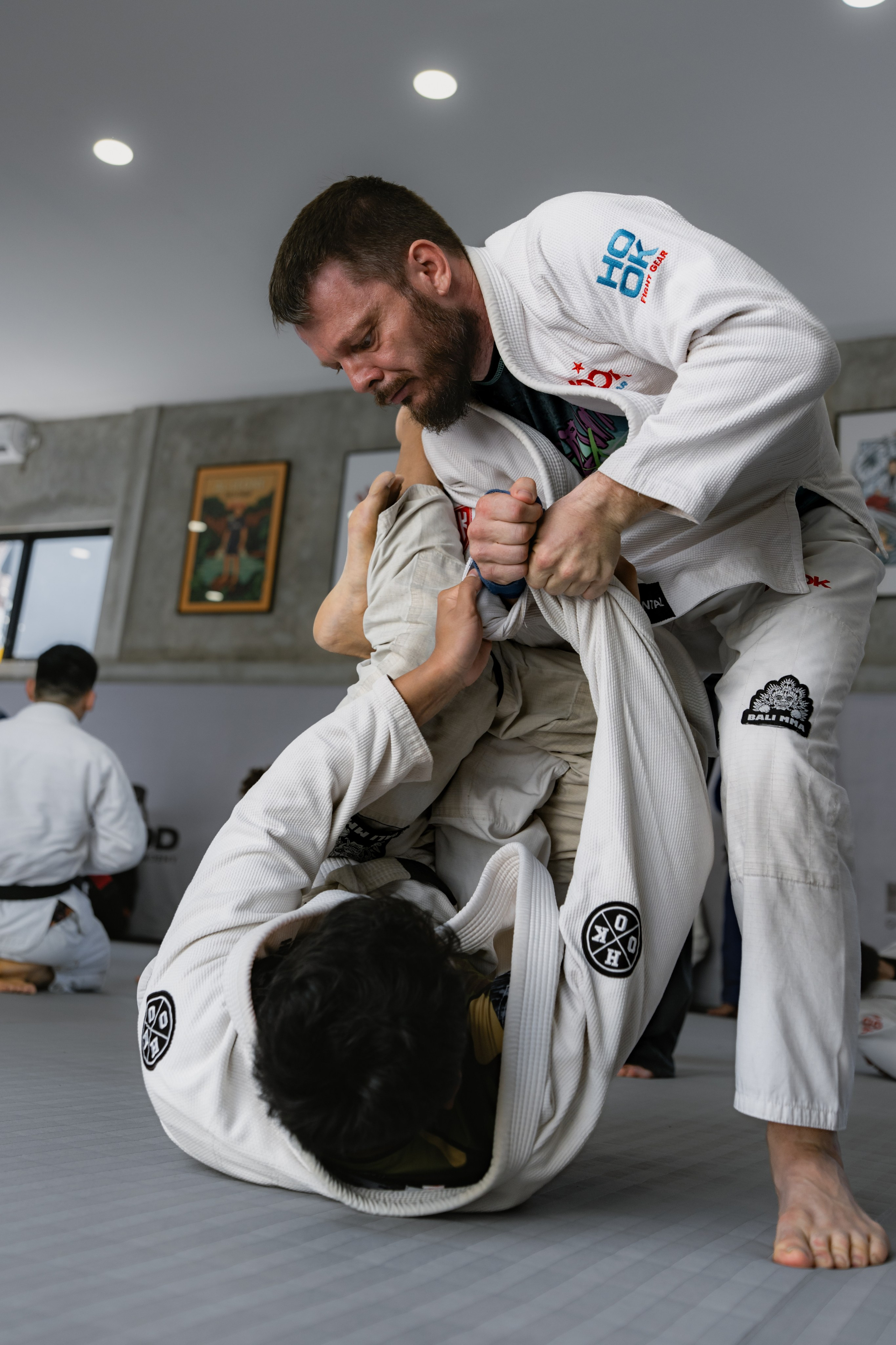 Lucas Barbosa a World, Pan American, European Open and Asian IBJJF champion and Demian MAIA ADCC World Champions, BJJ training session. Коммьюнити фотограф, Москва, Сергей Зворыгин